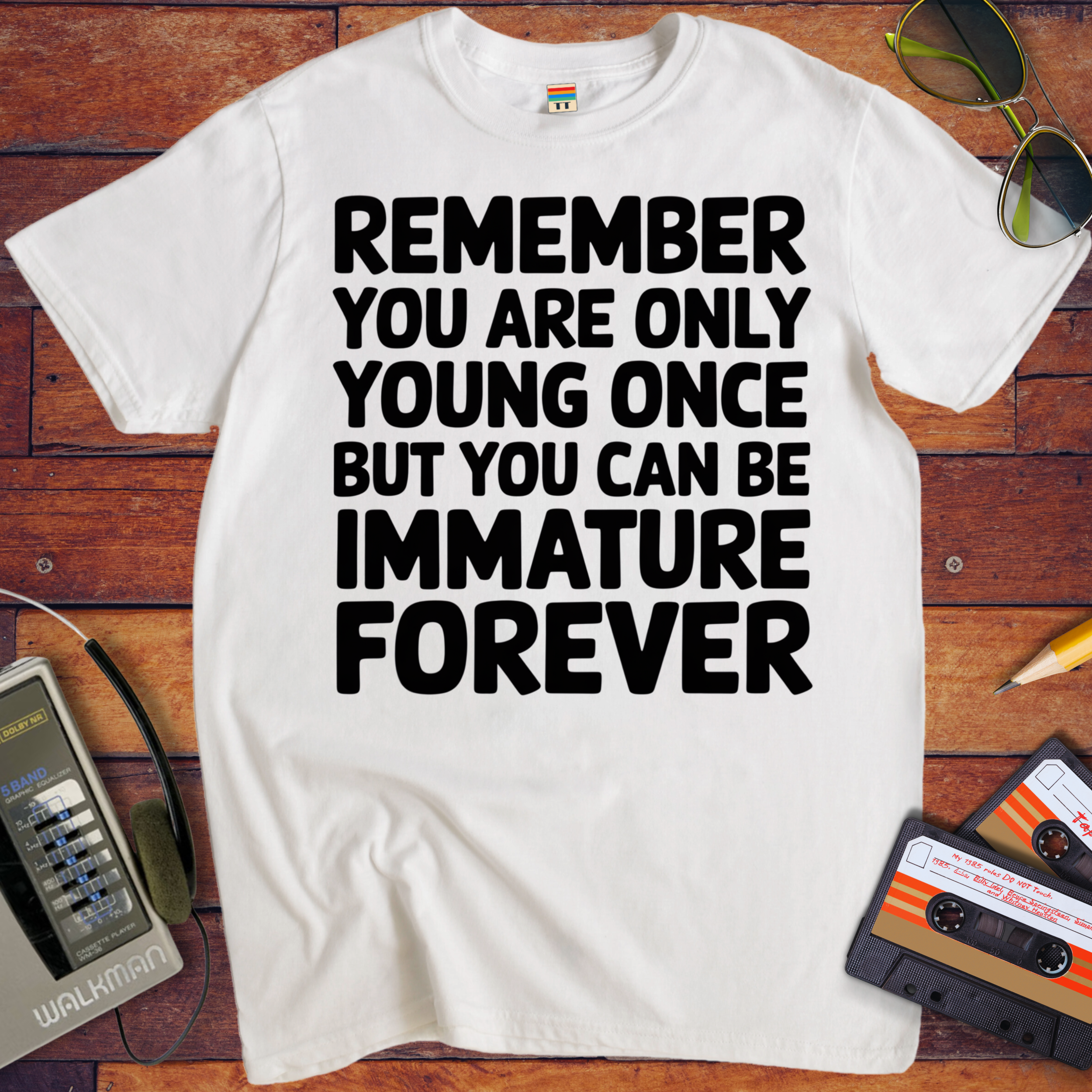 'Remember, you're only young ones' Funny T-Shirt