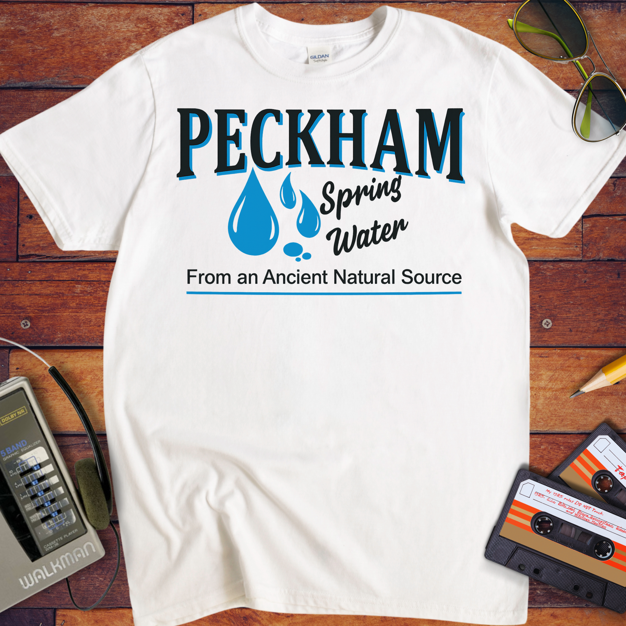 'PECKHAM Spring Water' Funny T-Shirt