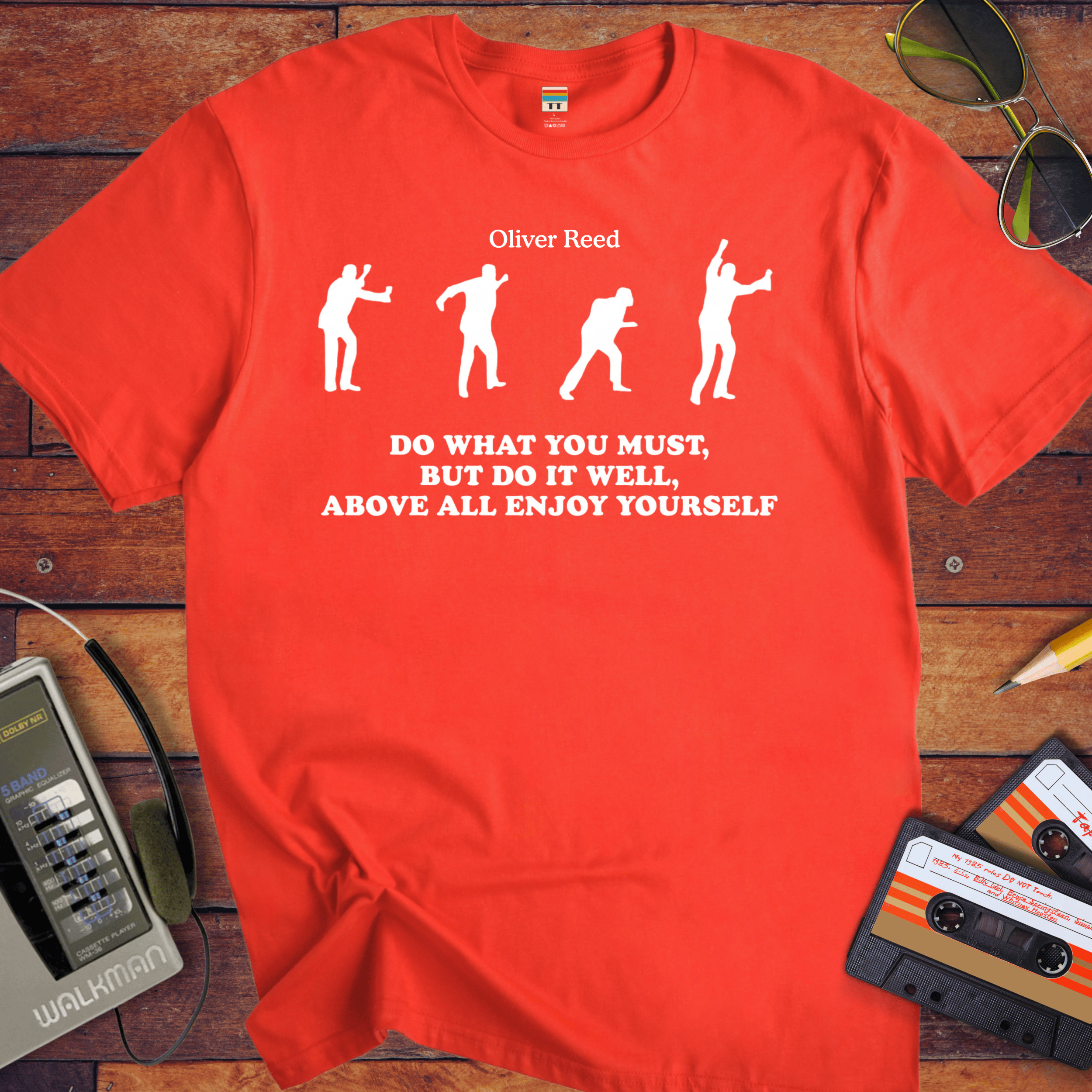 'Oliver Reed' Funny T-Shirt
