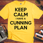 'Keep Calm, I Have A Cunning Plan' Funny T-Shirt