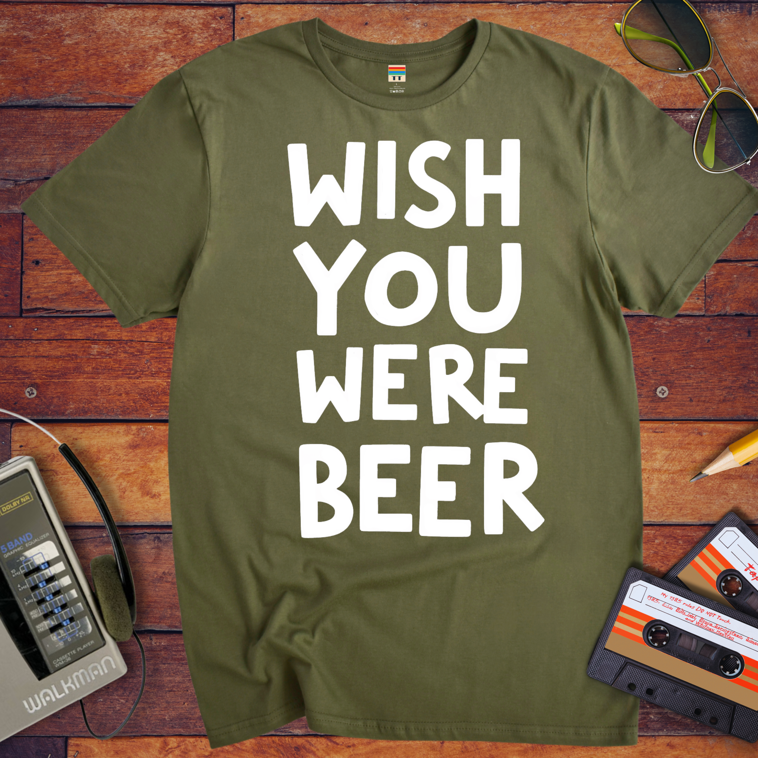 'Wish You Were Beer' T-Shirt