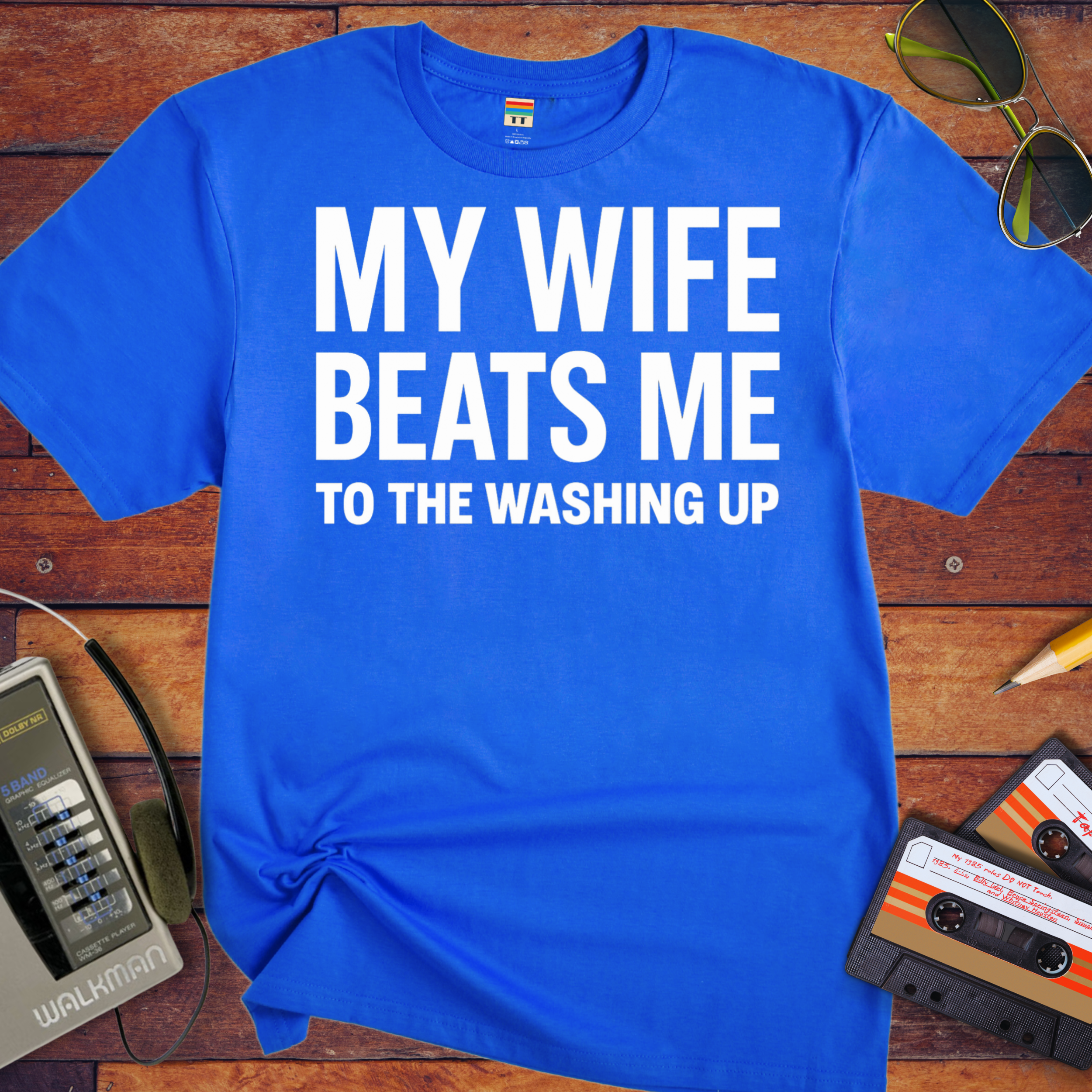 'My Wife Beats Me' T-Shirt