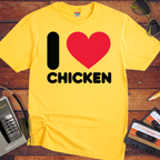 'I Love Chicken' Funny T-Shirt