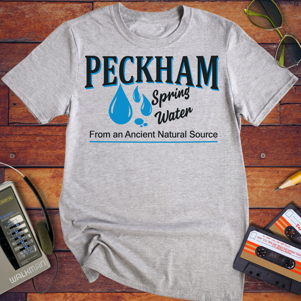 'PECKHAM Spring Water' Funny T-Shirt
