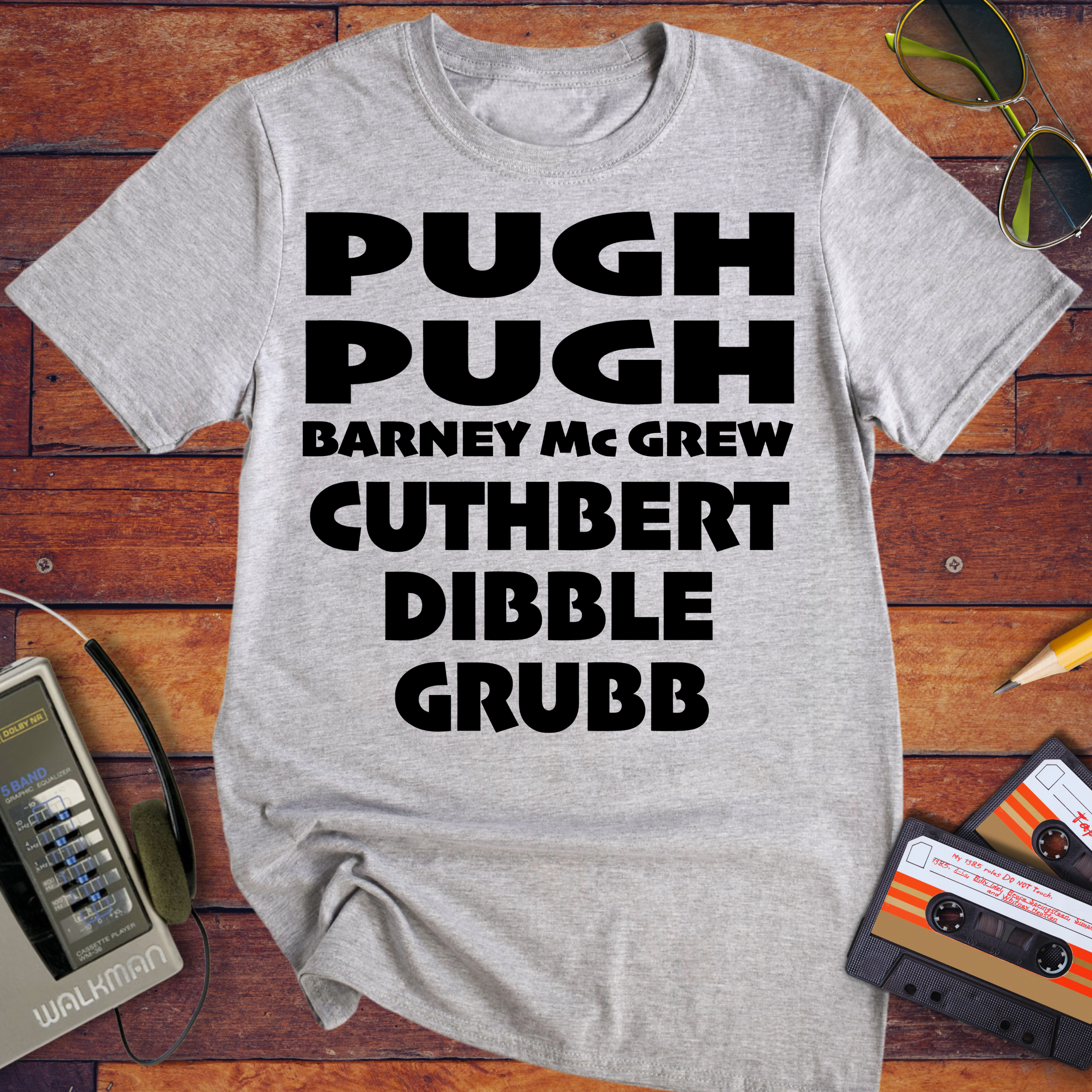 'Pugh, Barney McGrew' Trumpton T-Shirt