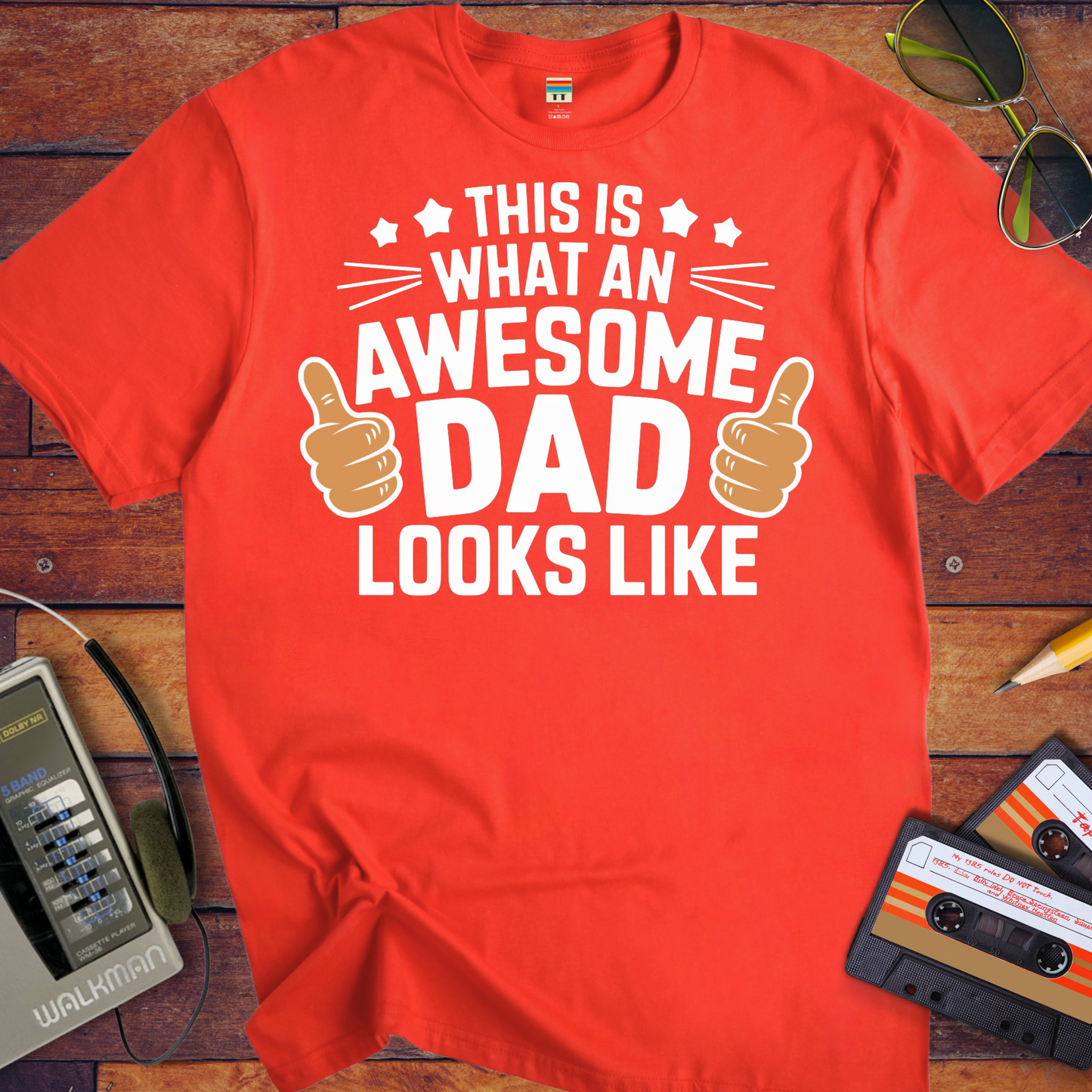 'This is An Awesome Dad Looks Like' T-Shirt
