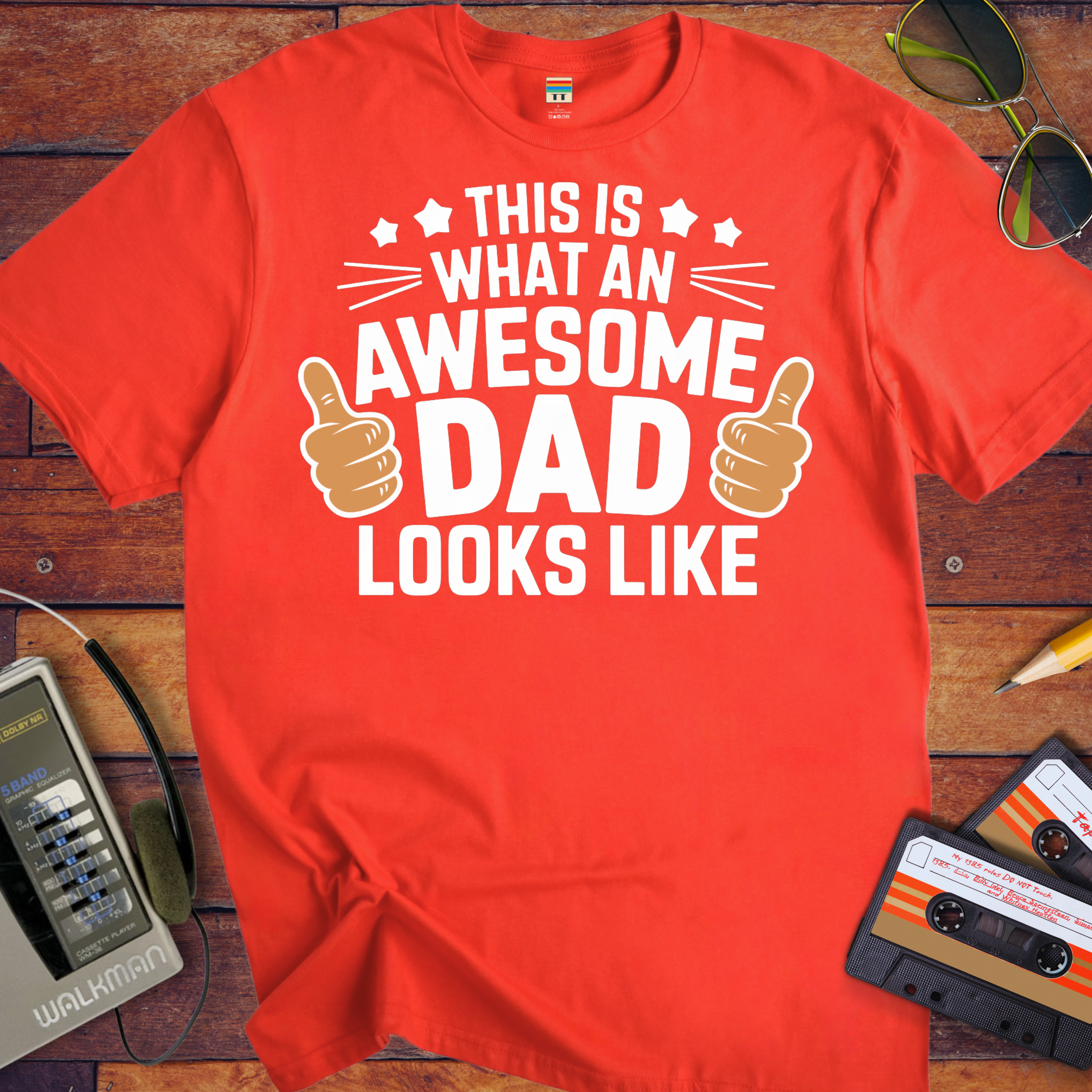 'This is An Awesome Dad Looks Like' T-Shirt
