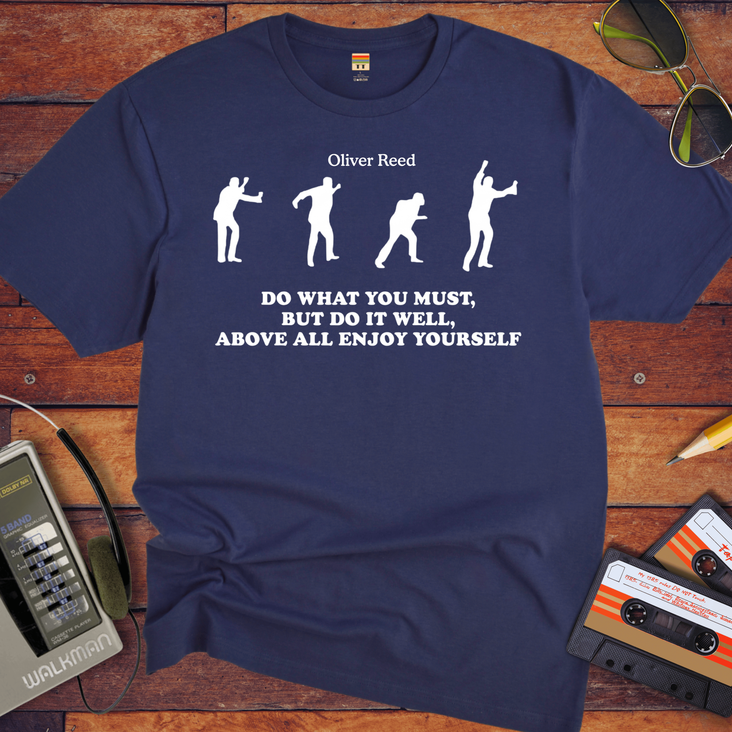 'Oliver Reed' Funny T-Shirt