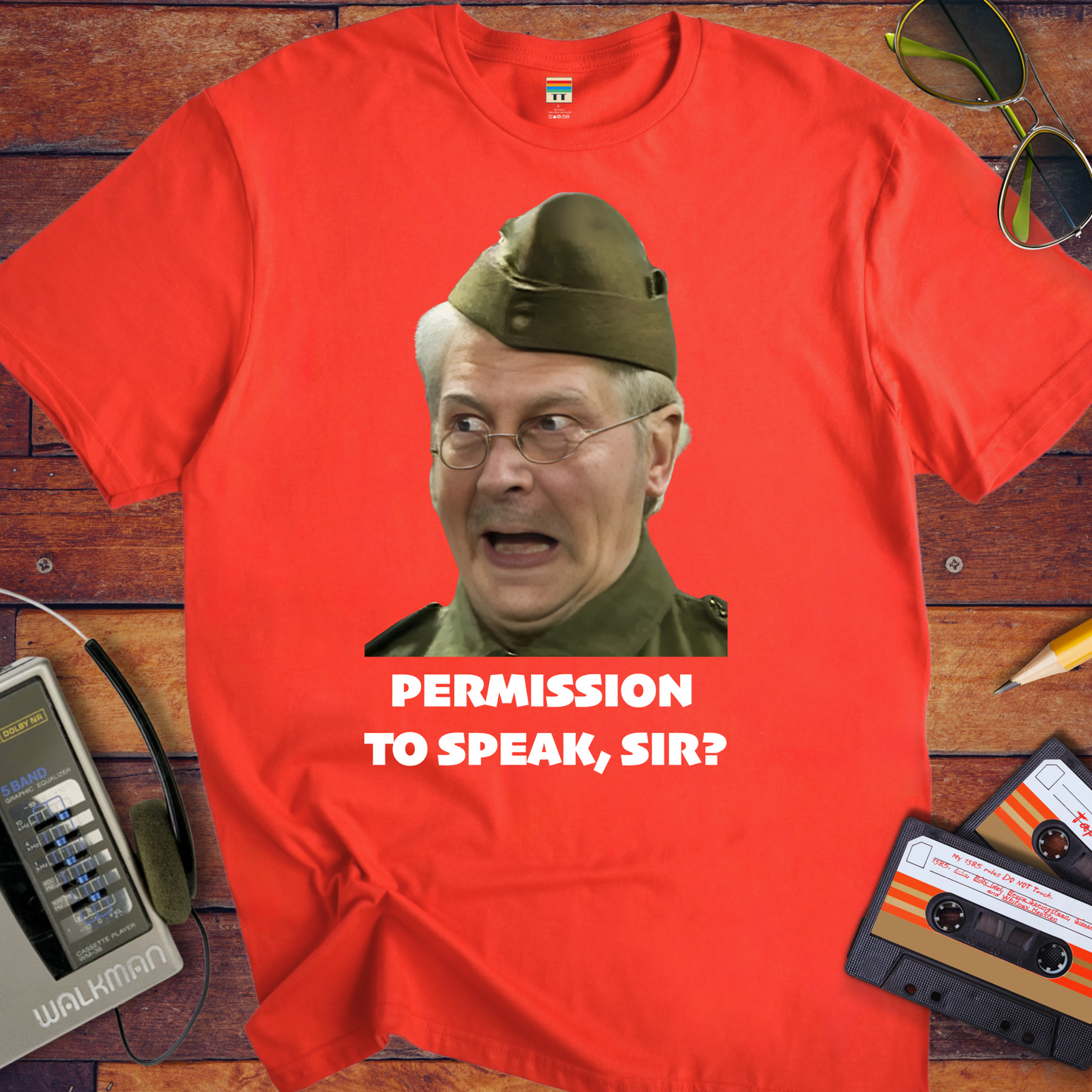 'Permission to speak, sir?' T-Shirt