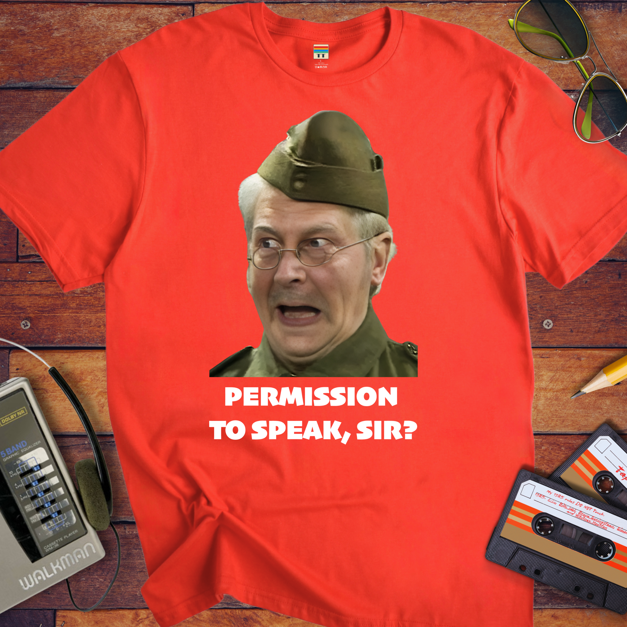 'Permission to speak, sir?' T-Shirt