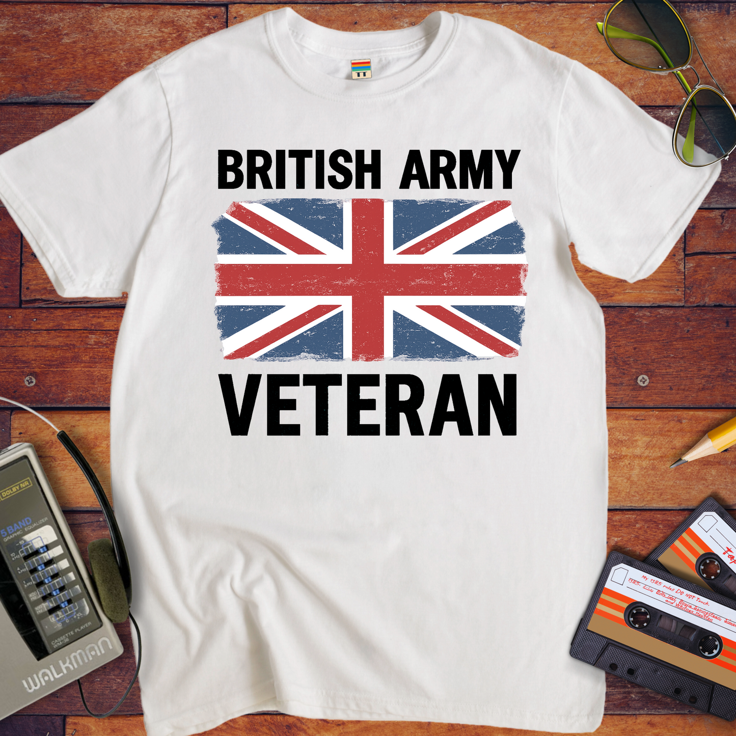 'BRITISH ARMY VETERAN' T-Shirt
