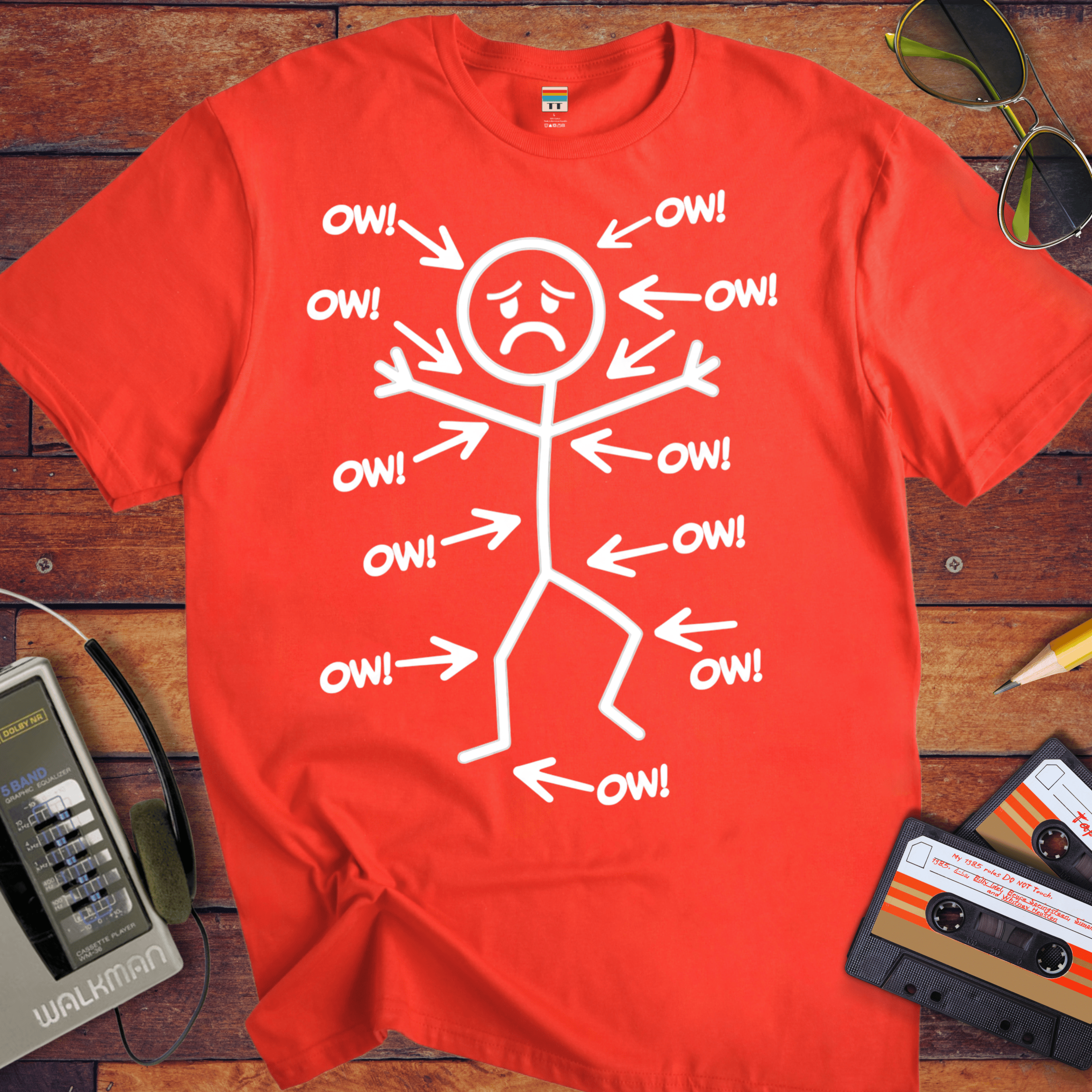 'OW OW OW ' Funny T-Shirt