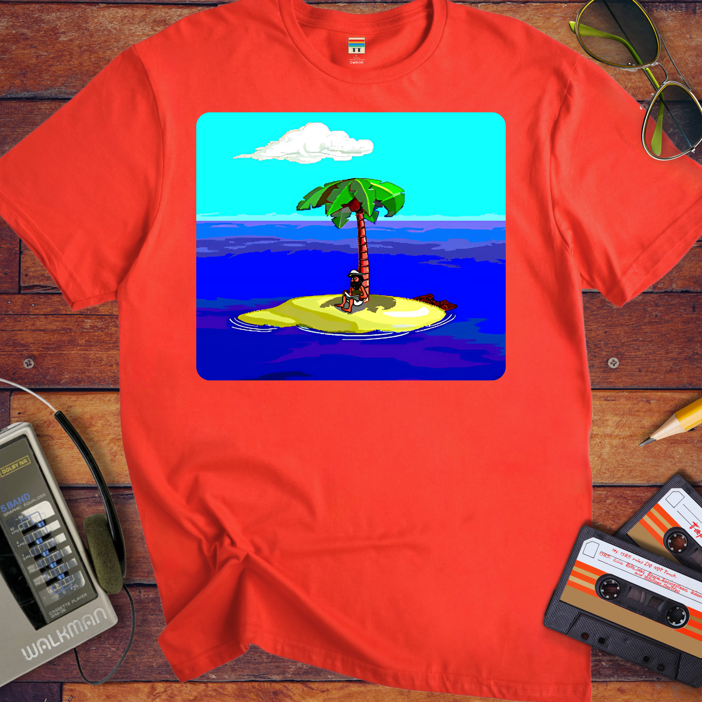 'Jonny Castaway' Funny T-Shirt