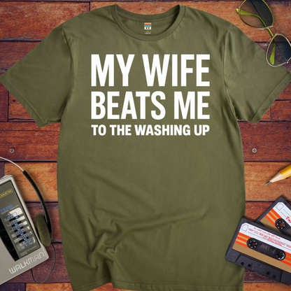 'My Wife Beats Me' T-Shirt