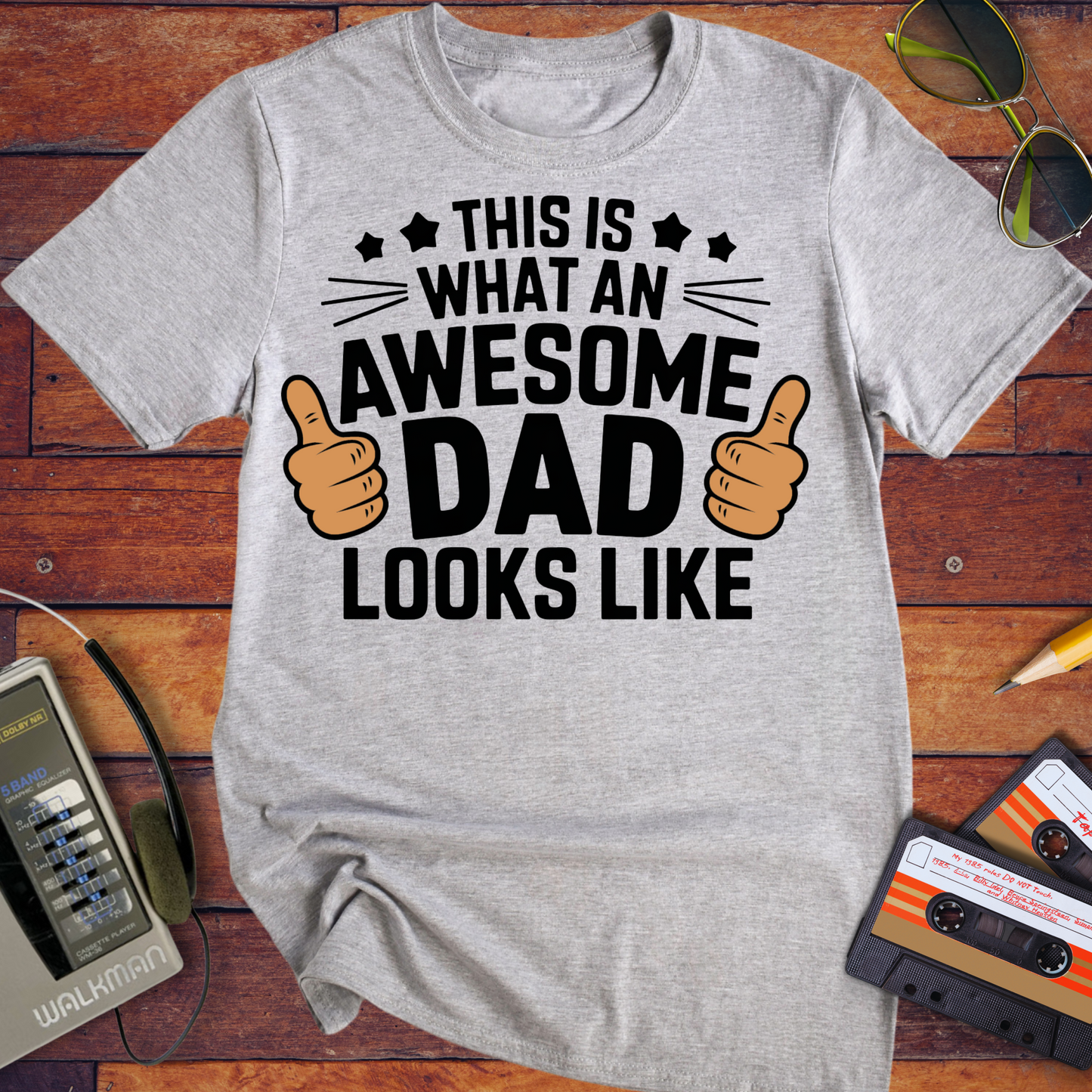 'This is An Awesome Dad Looks Like' T-Shirt