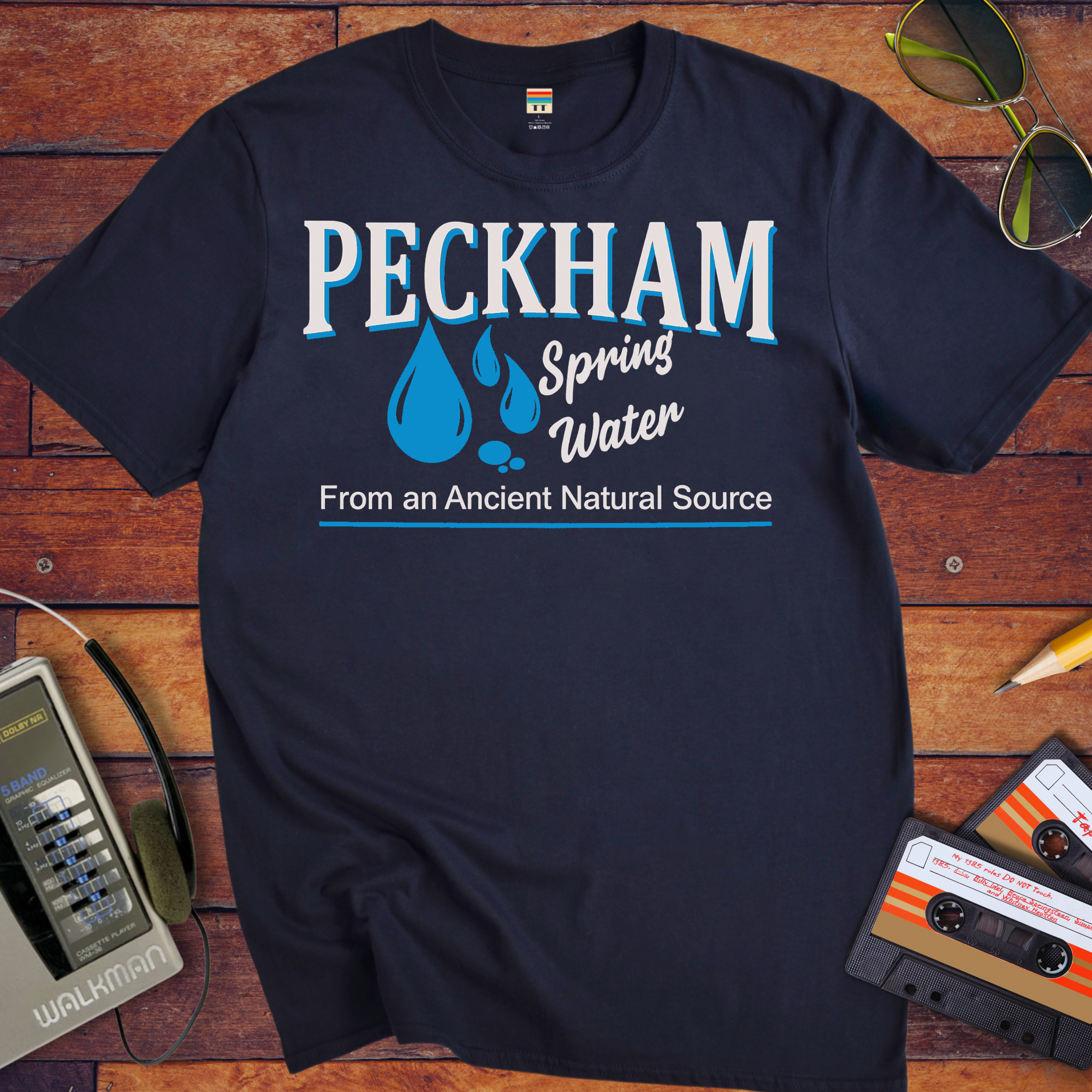 'PECKHAM Spring Water' Funny T-Shirt