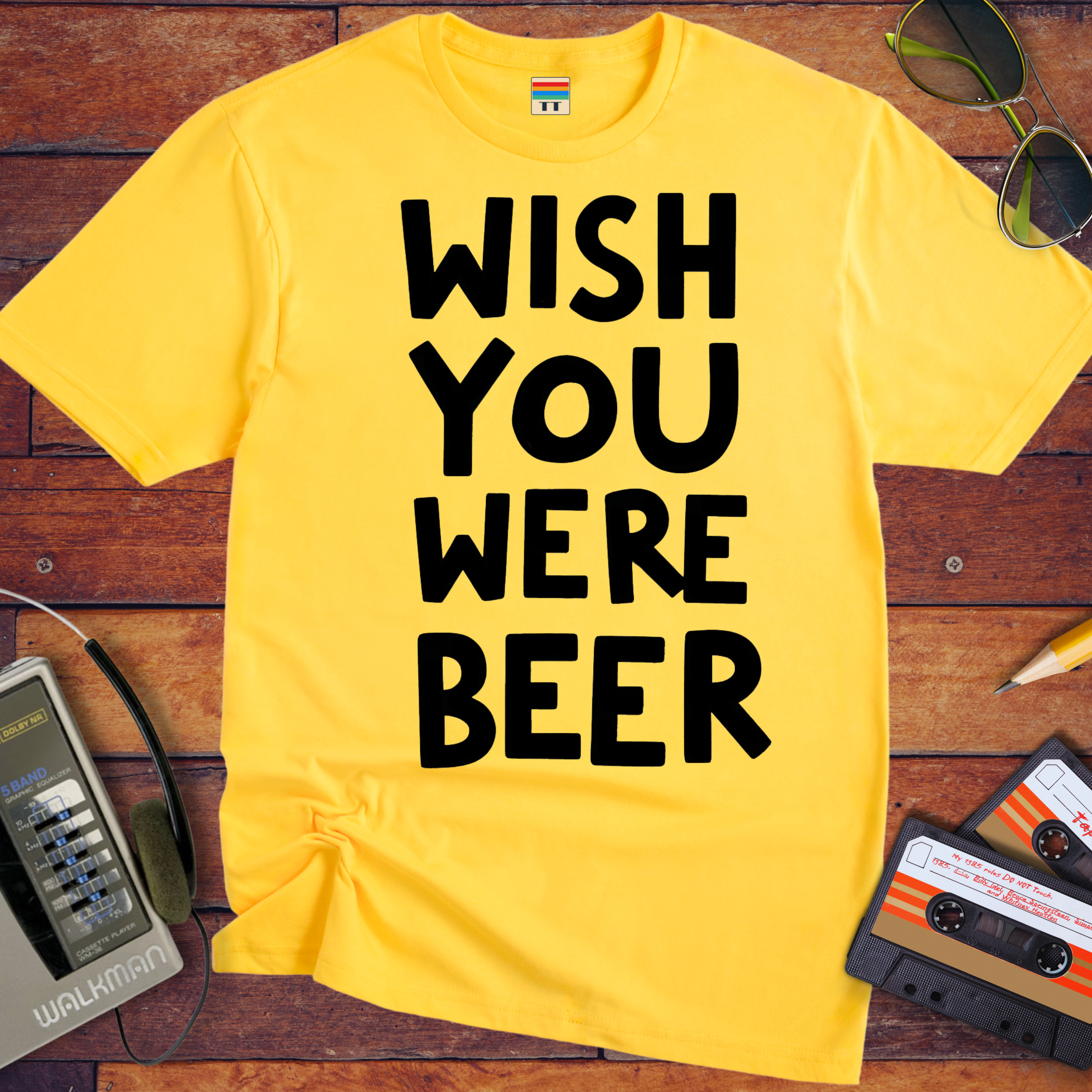 'Wish You Were Beer' T-Shirt