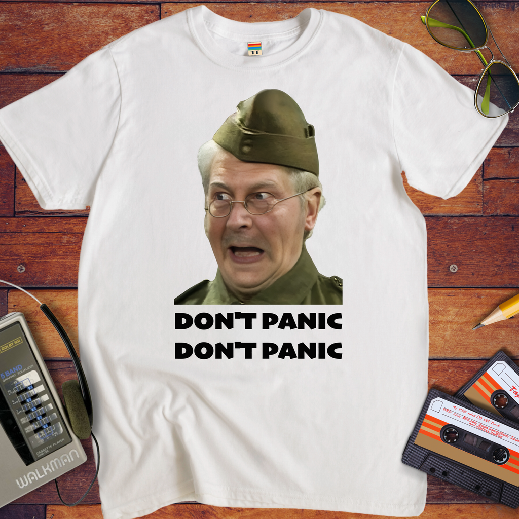 'Don't Panic, Don't Panic' Funny T-Shirt