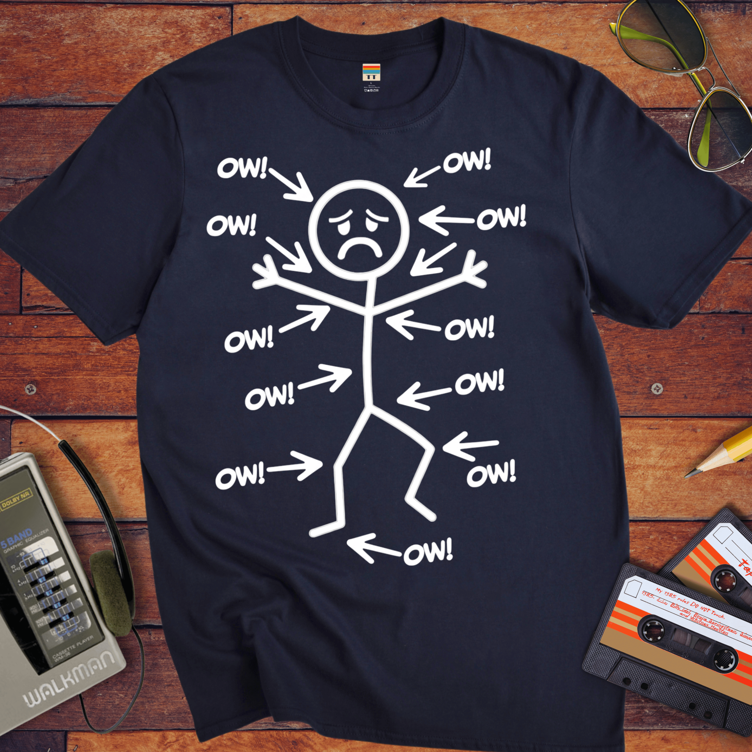'OW OW OW ' Funny T-Shirt