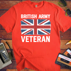 'BRITISH ARMY VETERAN' T-Shirt