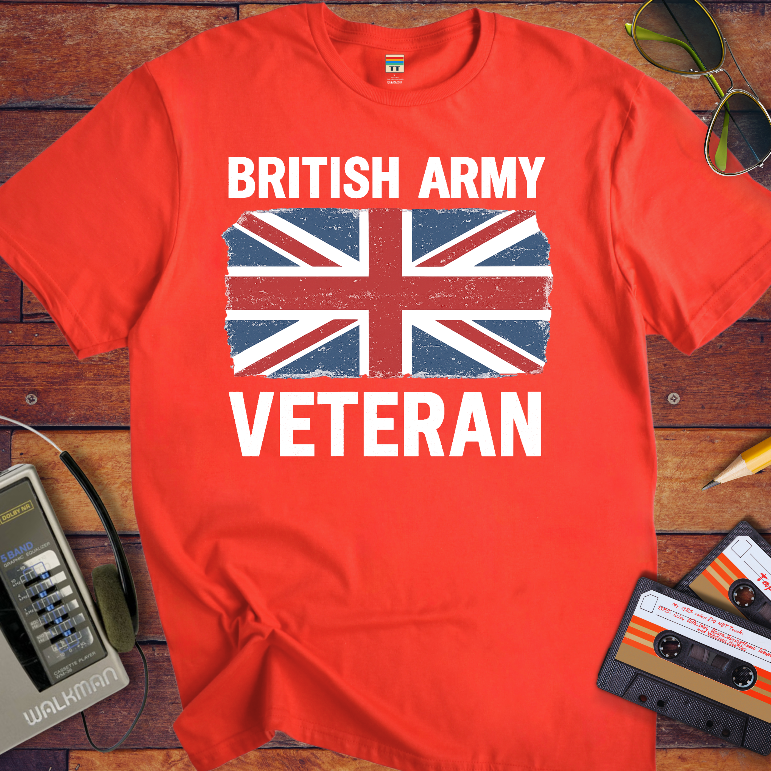 'BRITISH ARMY VETERAN' T-Shirt