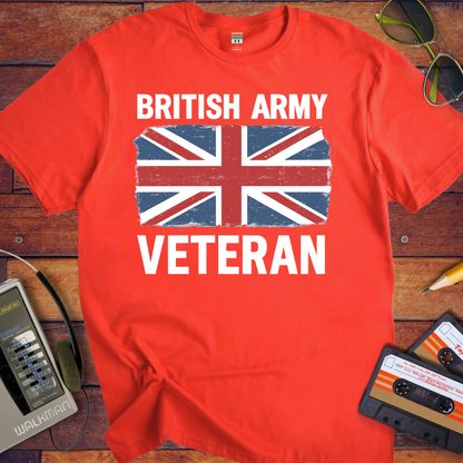'BRITISH ARMY VETERAN' T-Shirt
