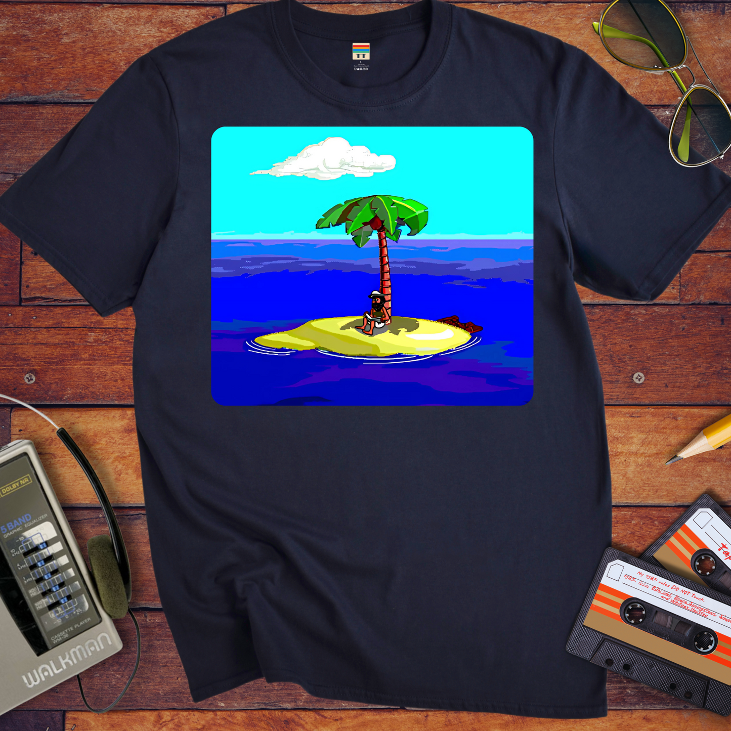 'Jonny Castaway' Funny T-Shirt