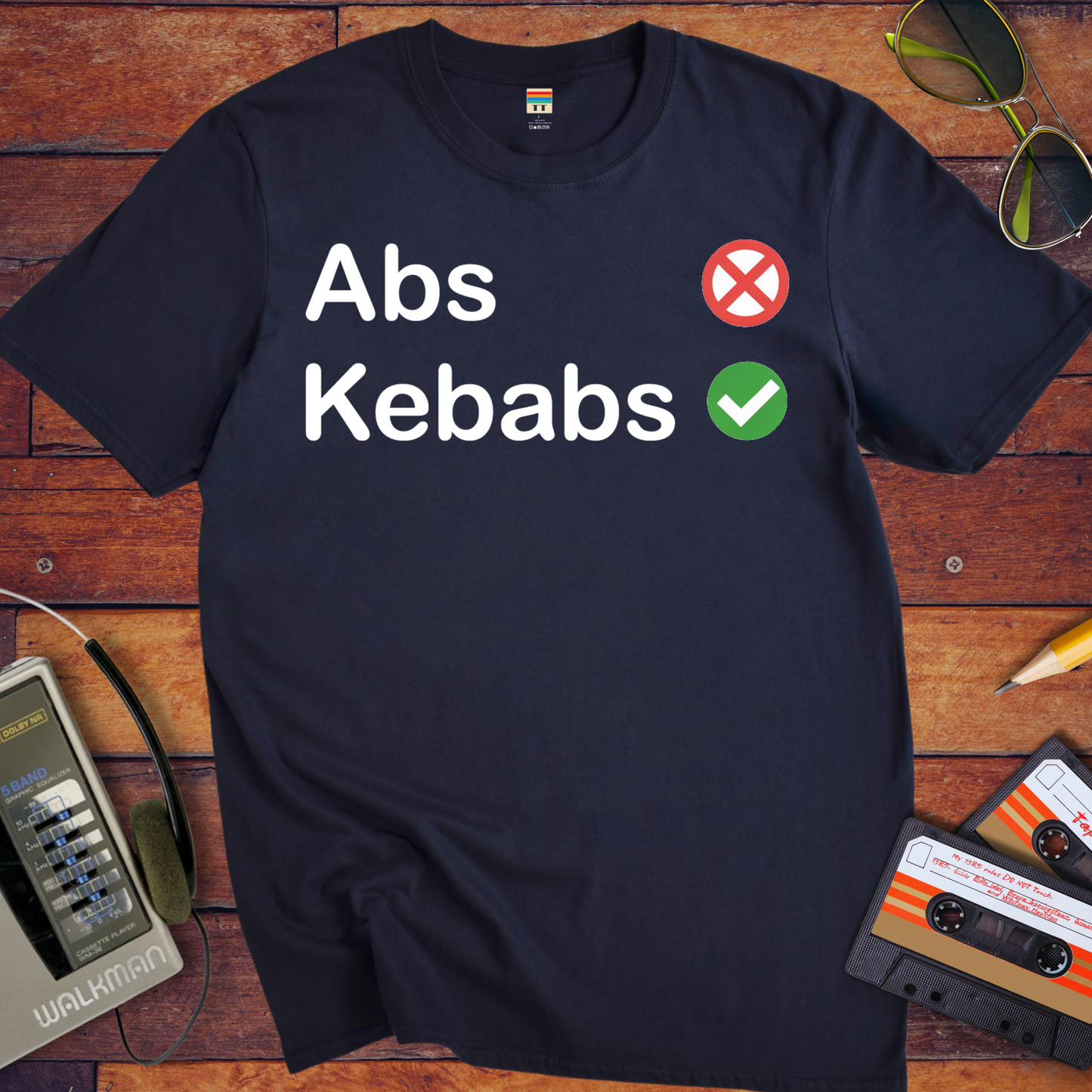 'ABS KEBABS' FUNNY T-Shirt