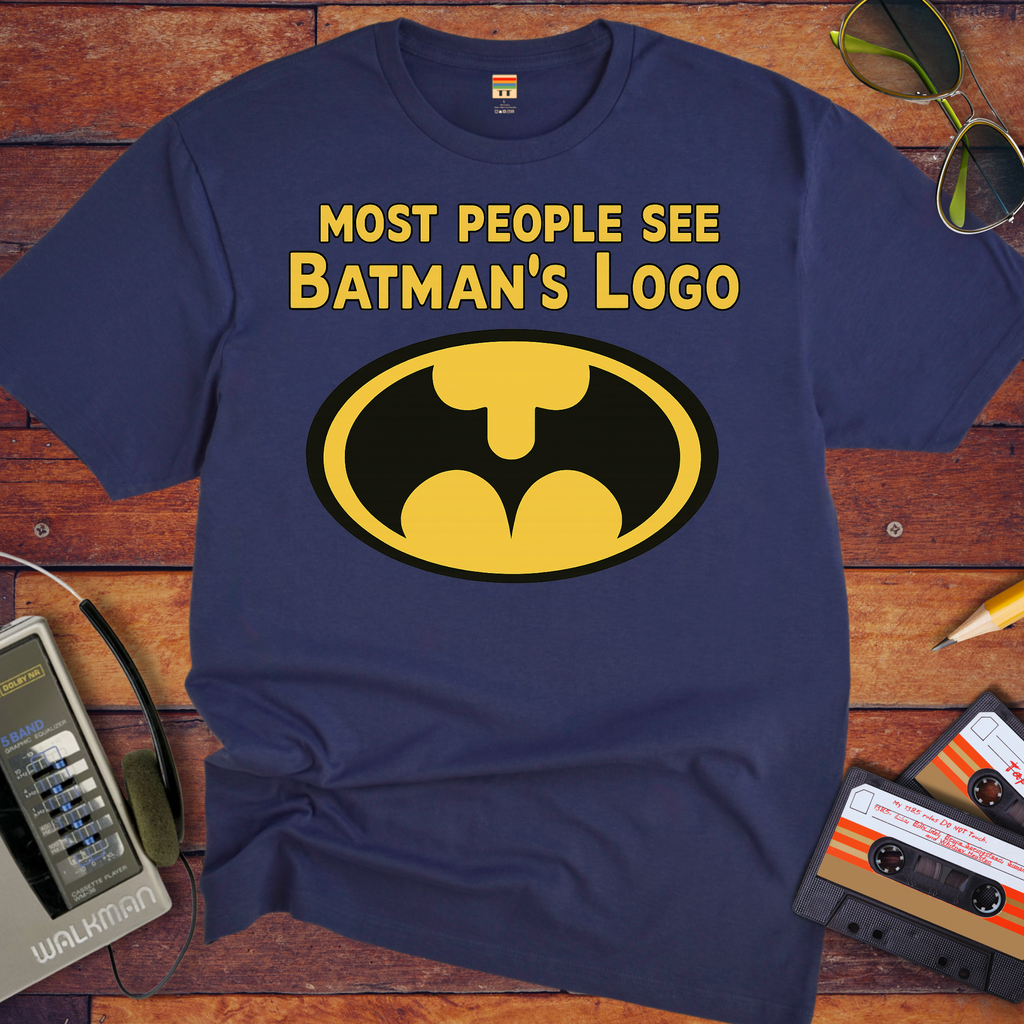 'Batman Logo 'Funny T-Shirt