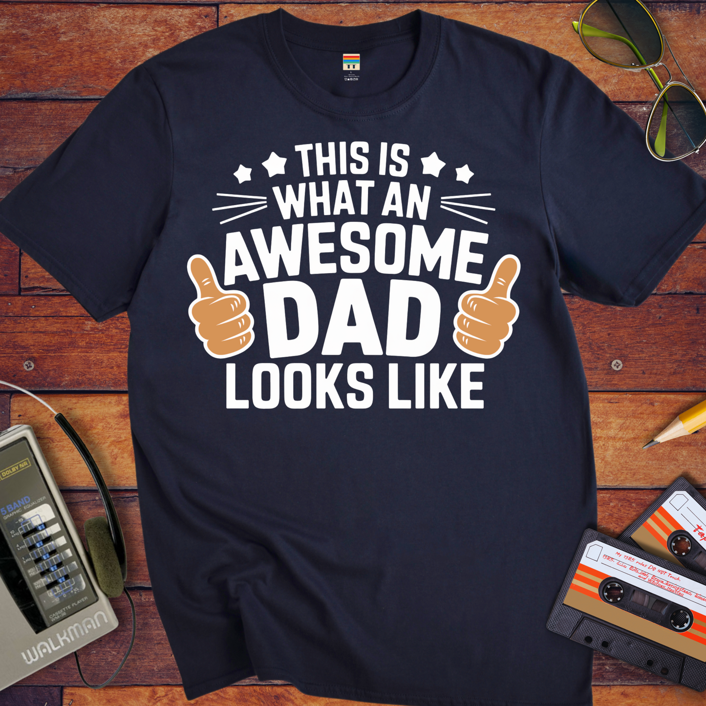 'This is An Awesome Dad Looks Like' T-Shirt
