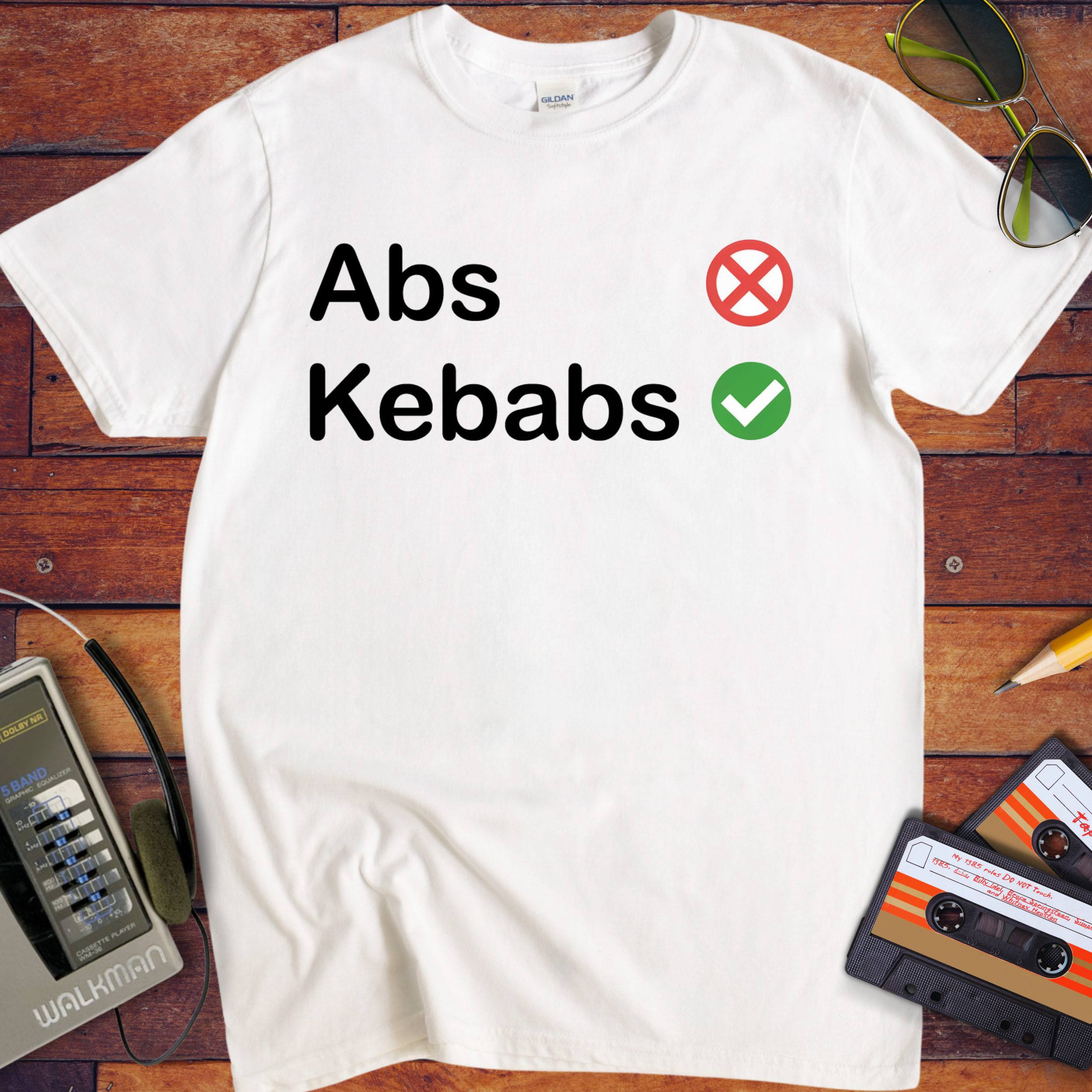 'ABS KEBABS' FUNNY T-Shirt