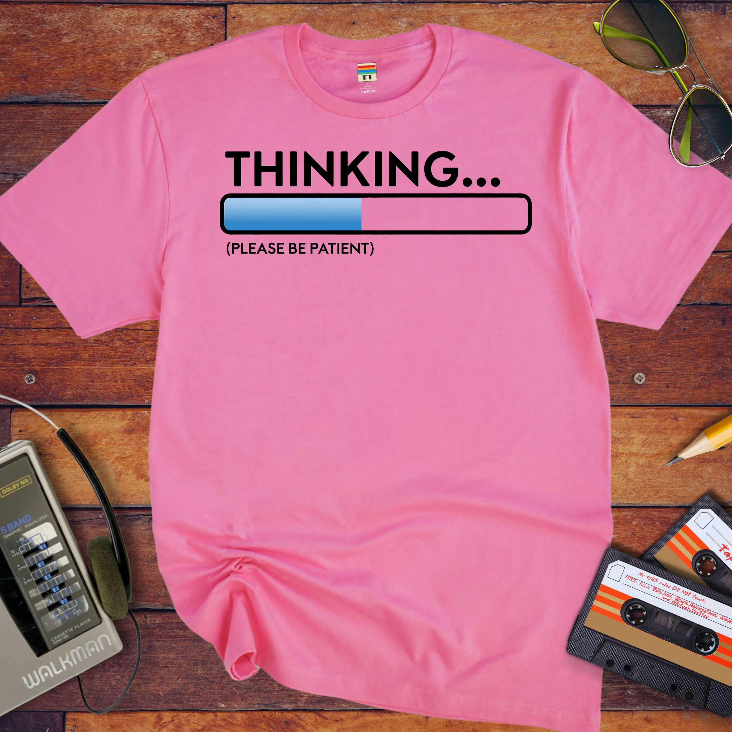 'Thinking' Funny T-Shirt