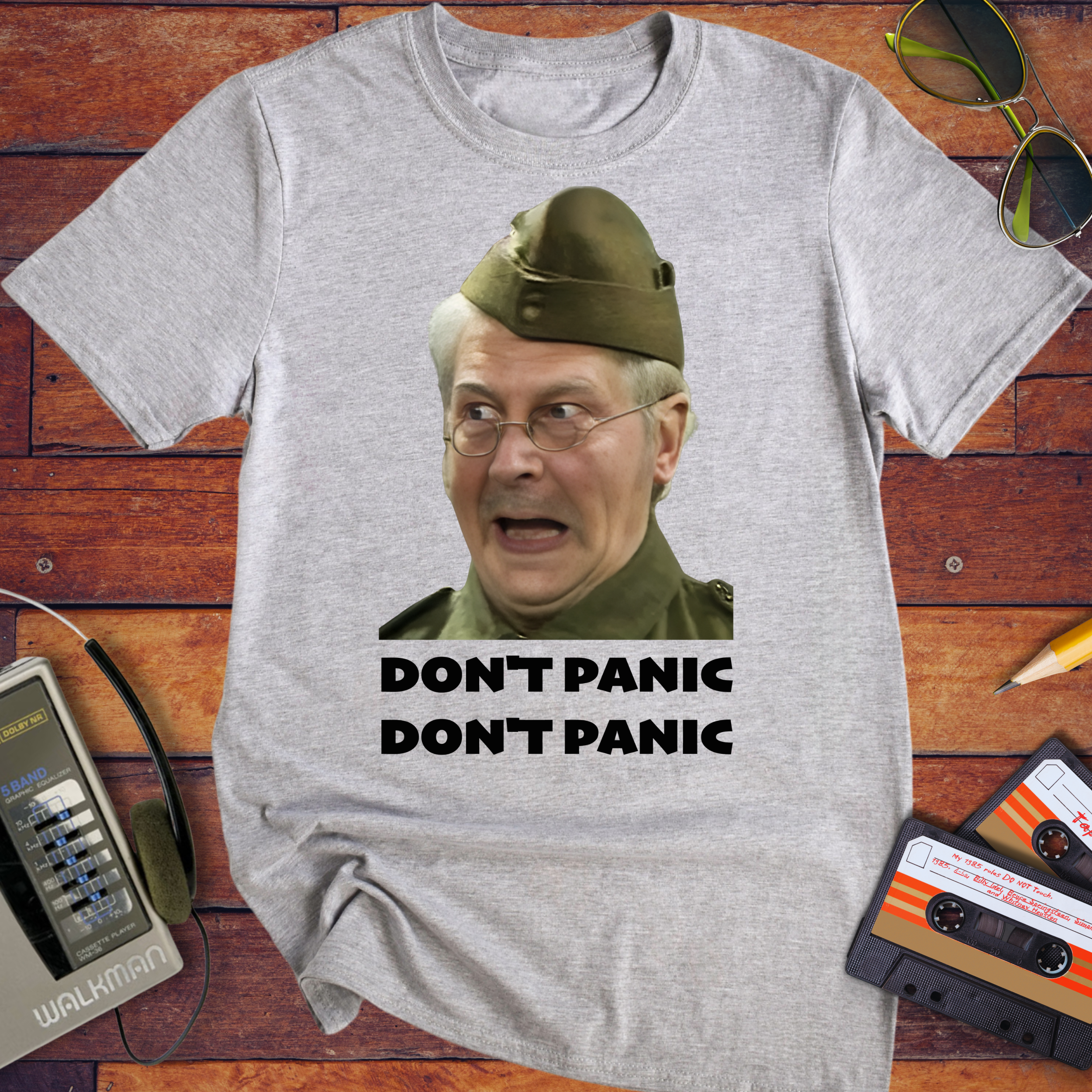 'Don't Panic, Don't Panic' Funny T-Shirt
