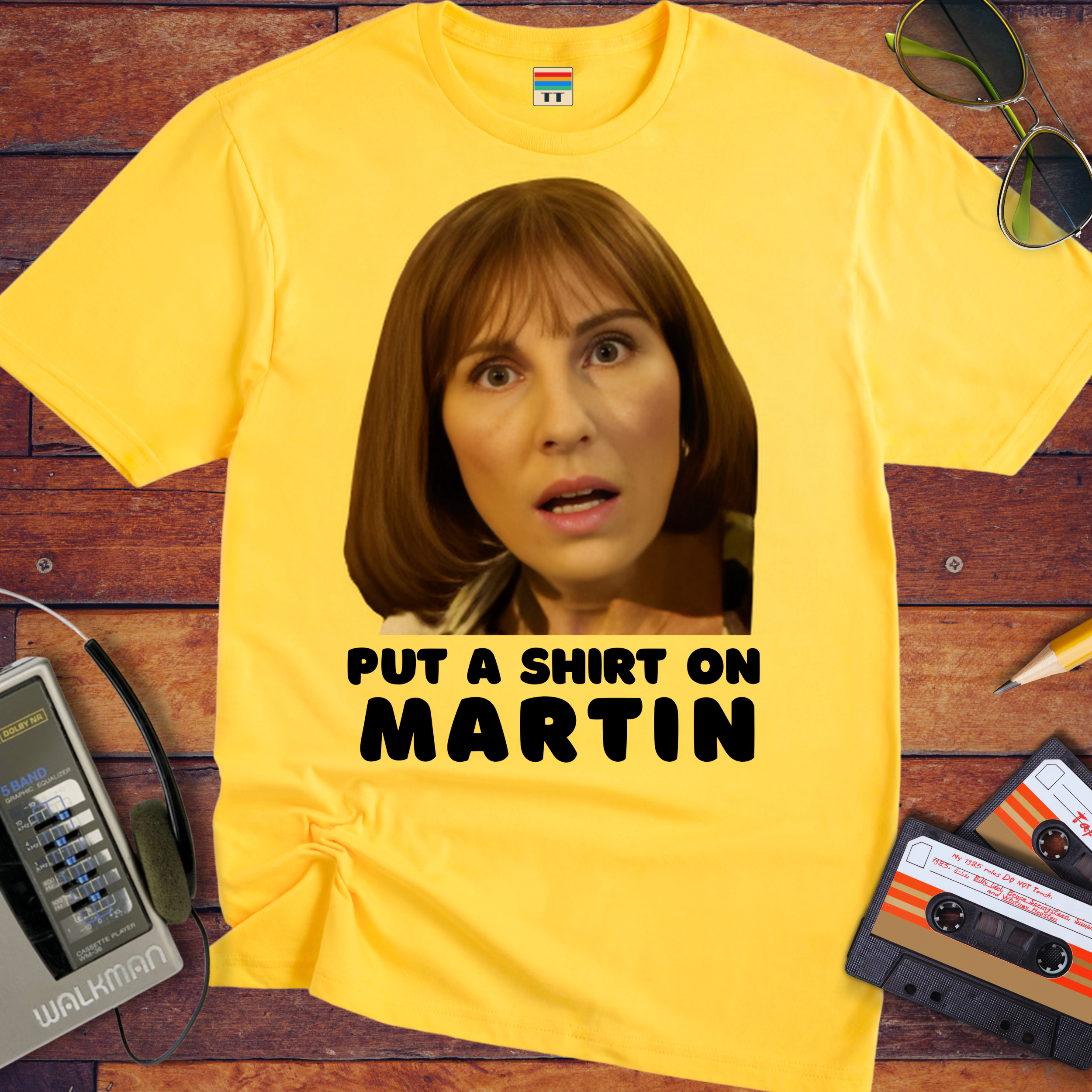 'Put A shirt on Martin' T-Shirt