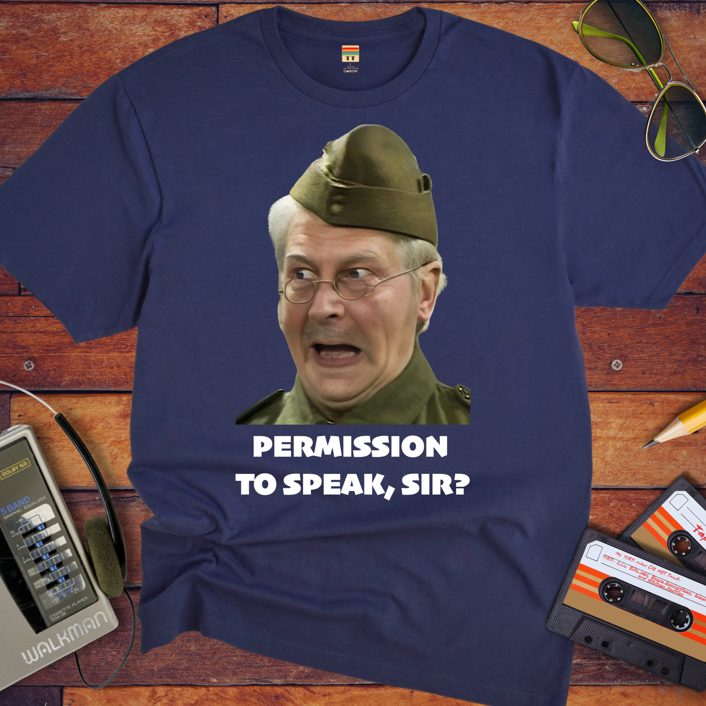 'Permission to speak, sir?' T-Shirt