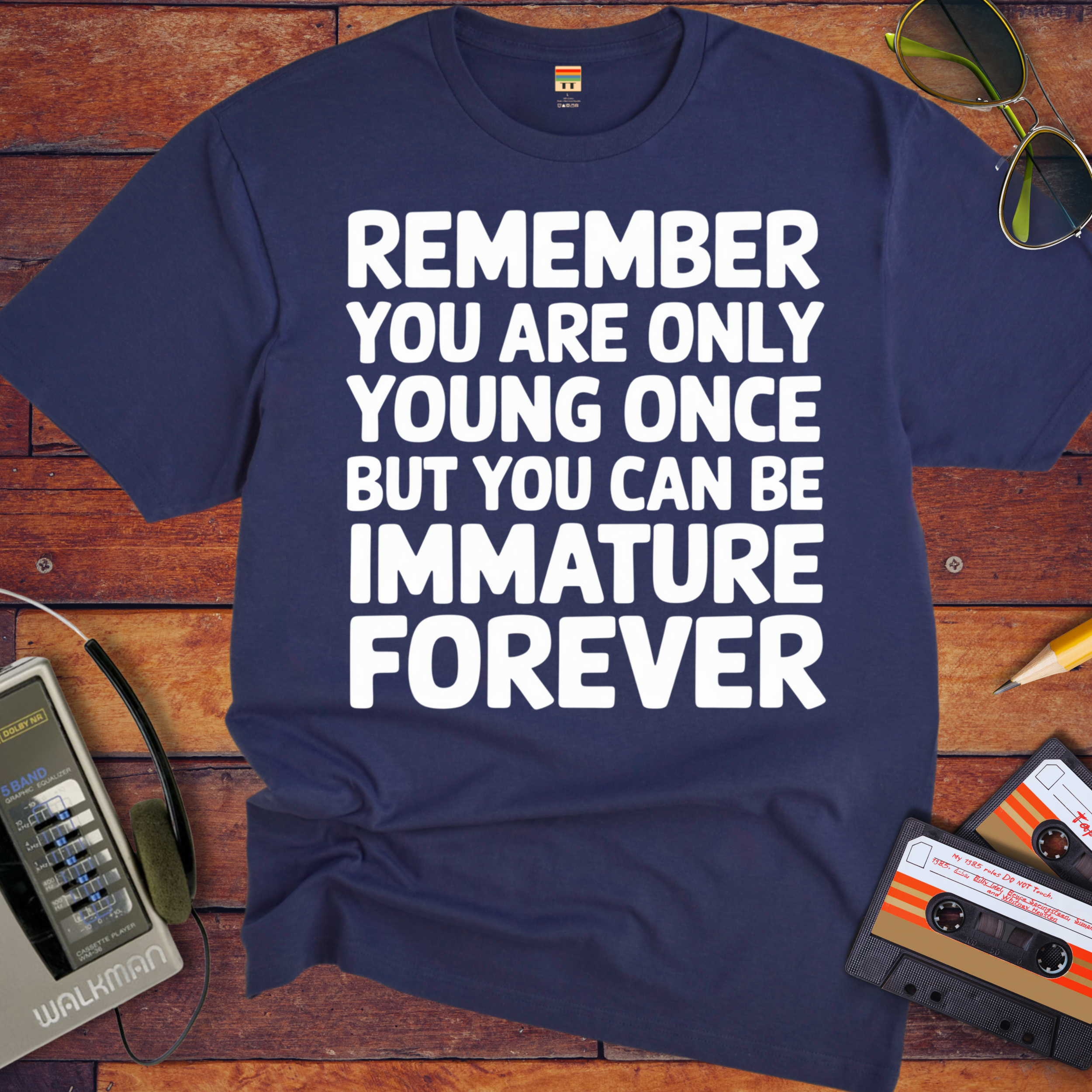 'Remember, you're only young ones' Funny T-Shirt