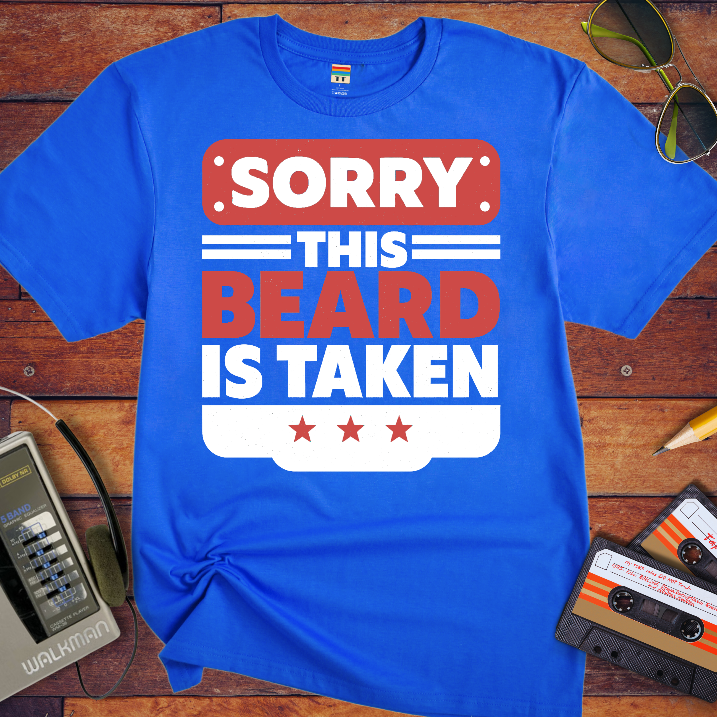 'The beard is taken' Funny T-Shirt