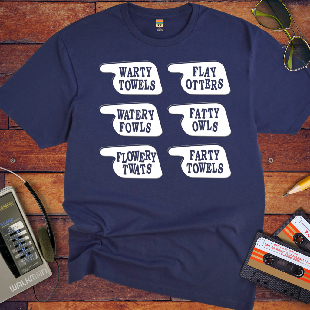 'Warty Towls' Funny T-Shirt
