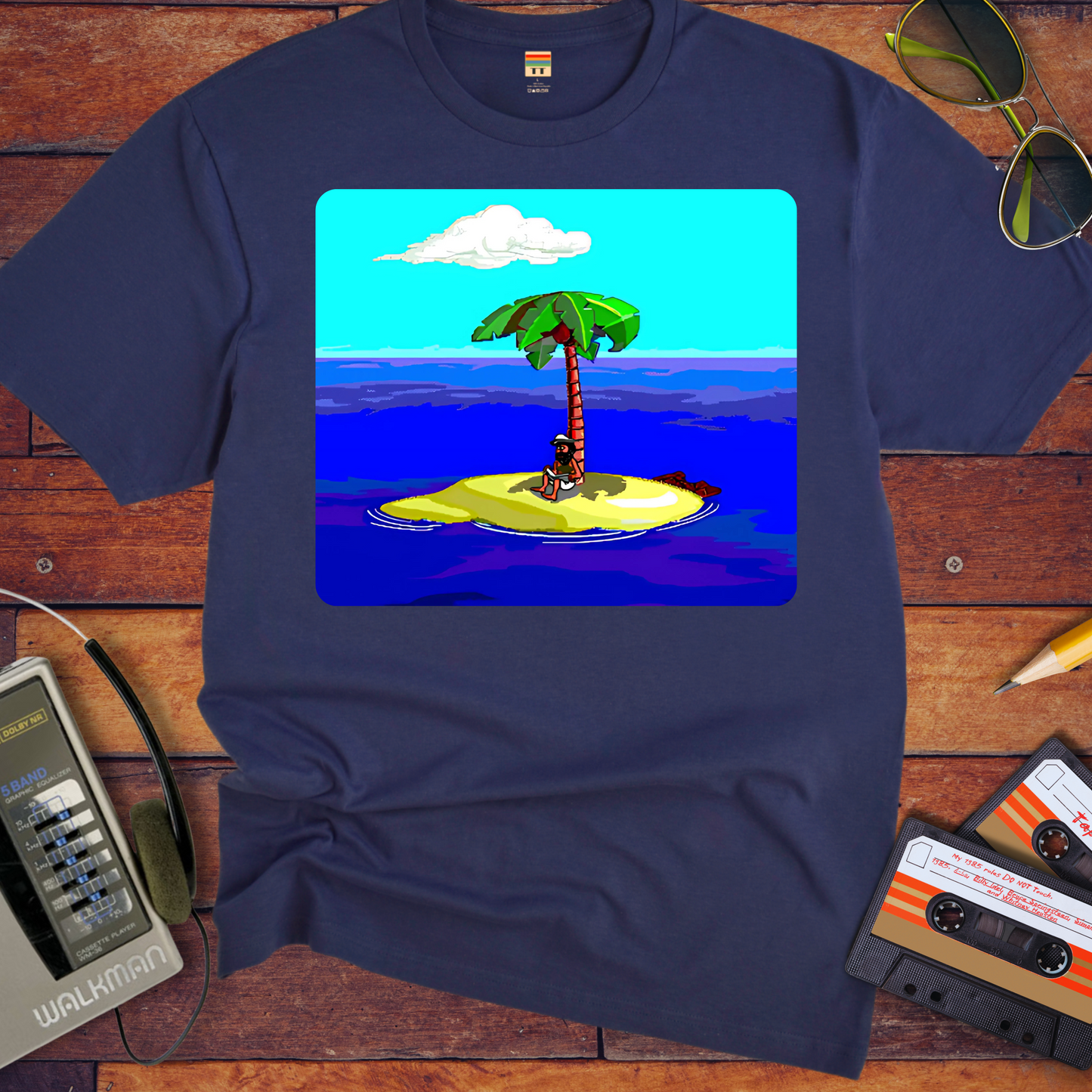 'Jonny Castaway' Funny T-Shirt