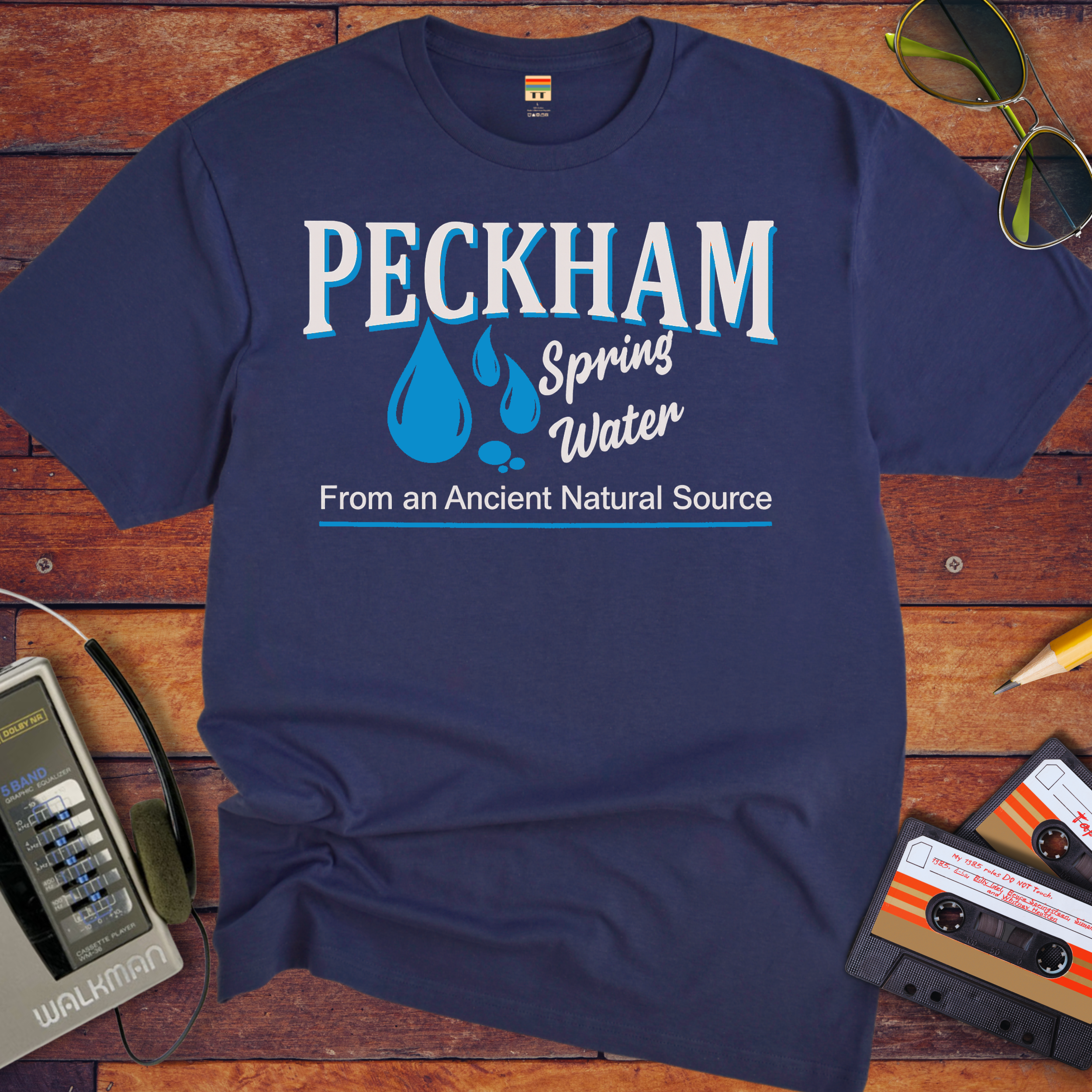 'PECKHAM Spring Water' Funny T-Shirt