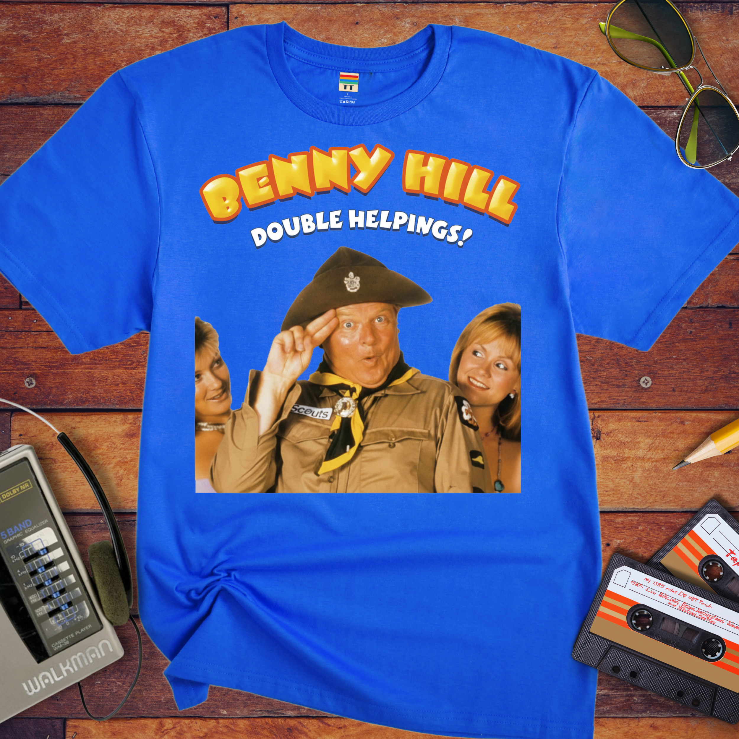Benny Hill T-Shirt | Classic British Comedy Tee