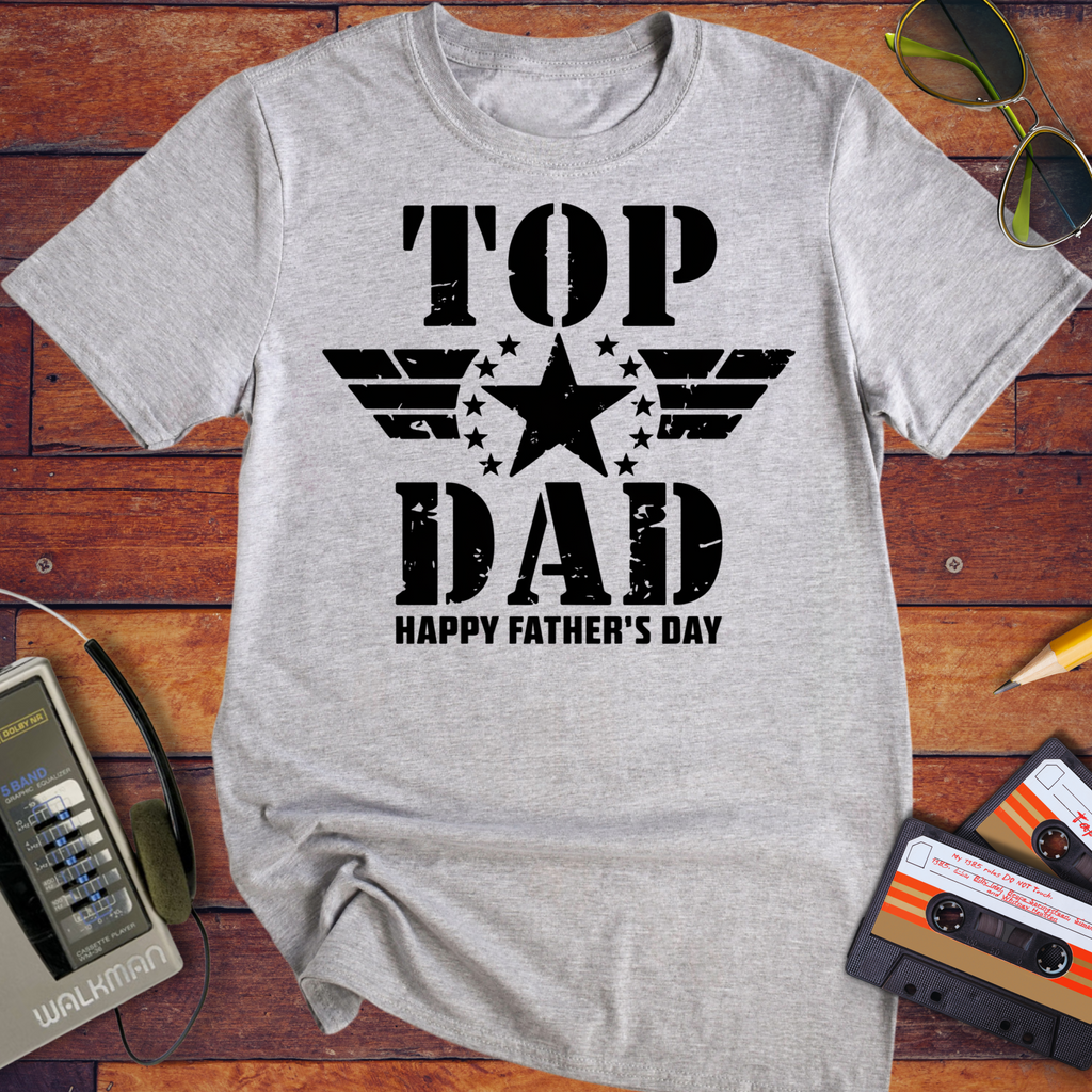 'Top Dad' Funny T-Shirt