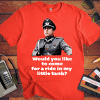 'Would you like to come for a ride' Funny T-Shirt
