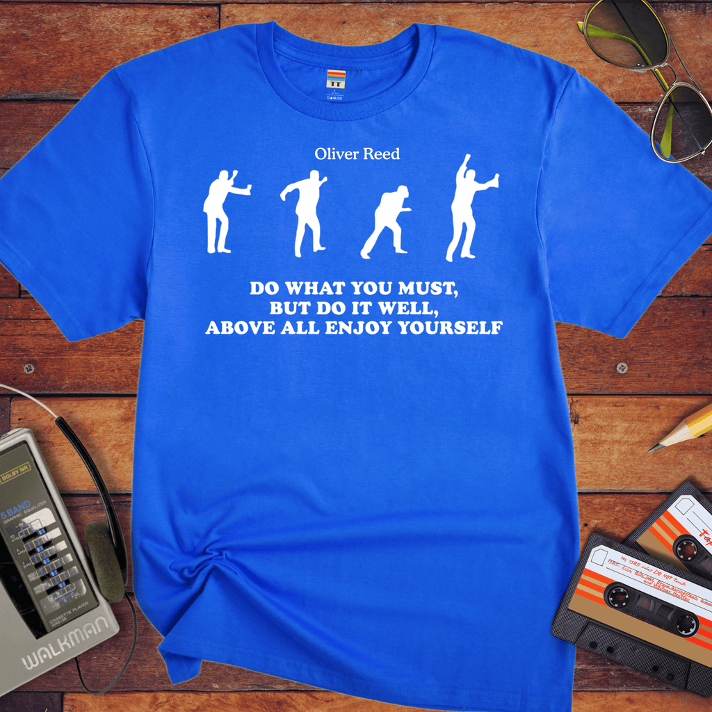 'Oliver Reed' Funny T-Shirt