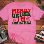 'Merry Drunk Christmas' Funny T-Shirt