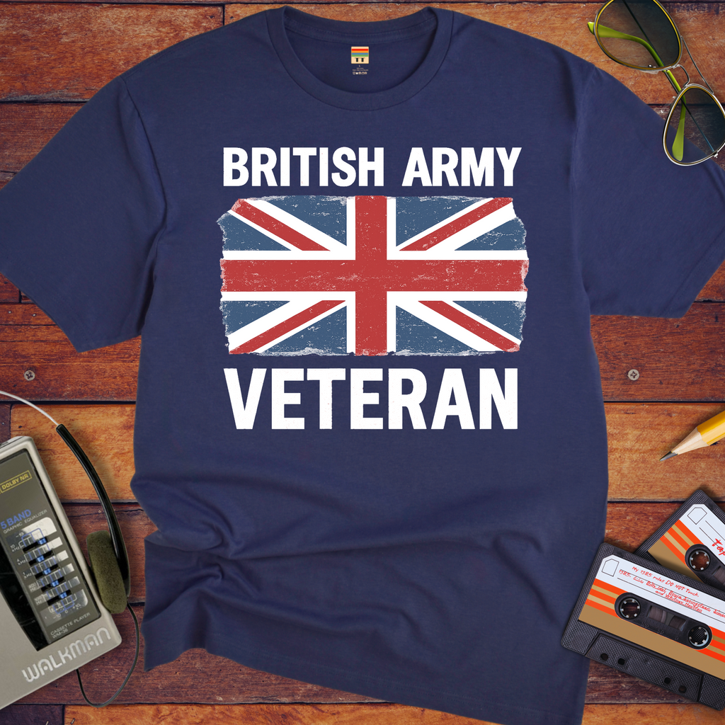 'BRITISH ARMY VETERAN' T-Shirt