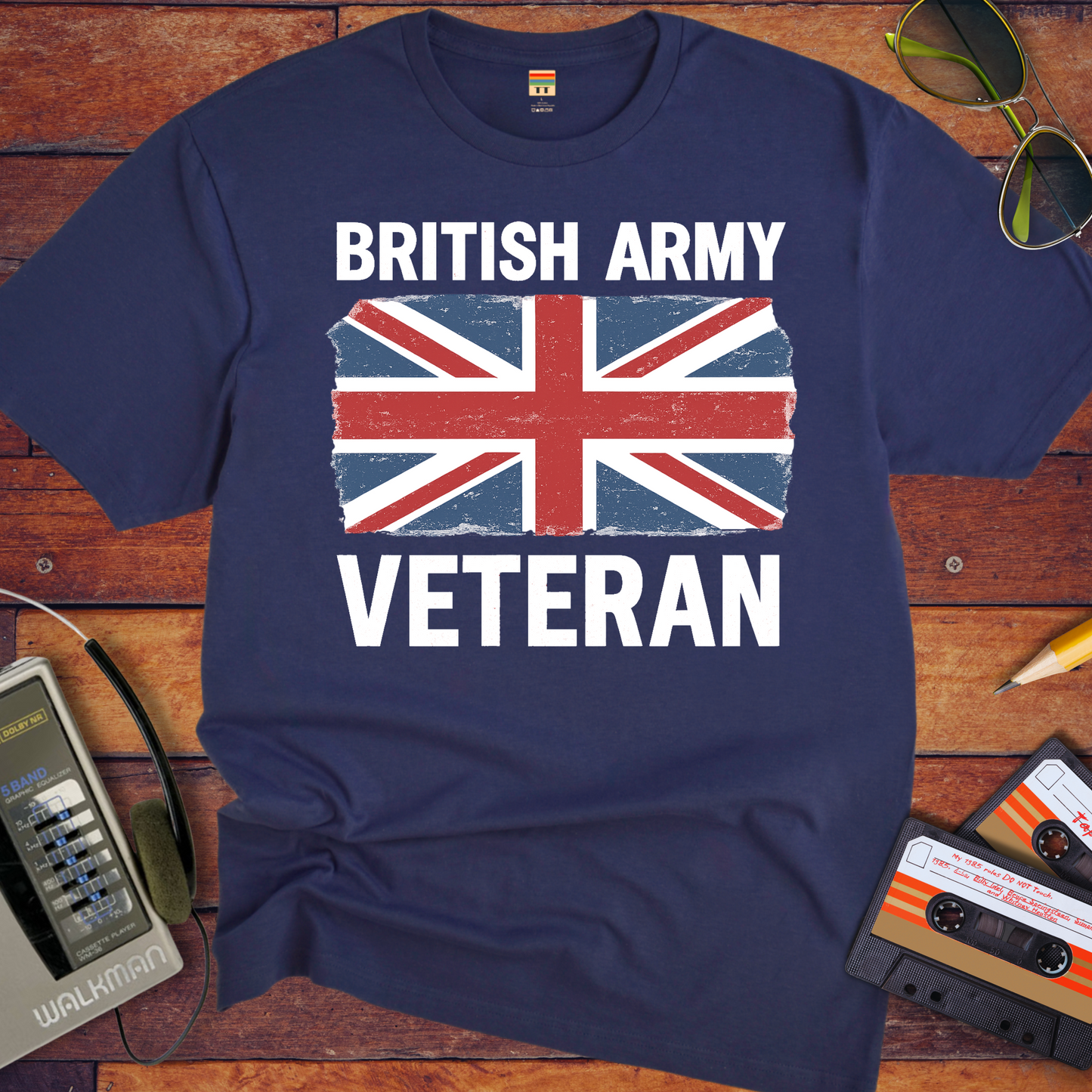 'BRITISH ARMY VETERAN' T-Shirt