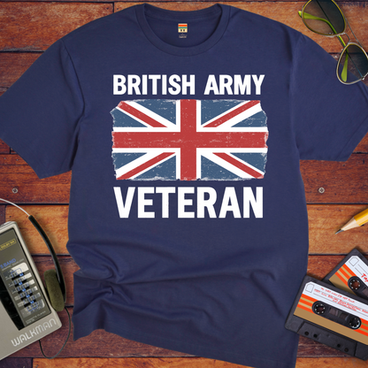 'BRITISH ARMY VETERAN' T-Shirt