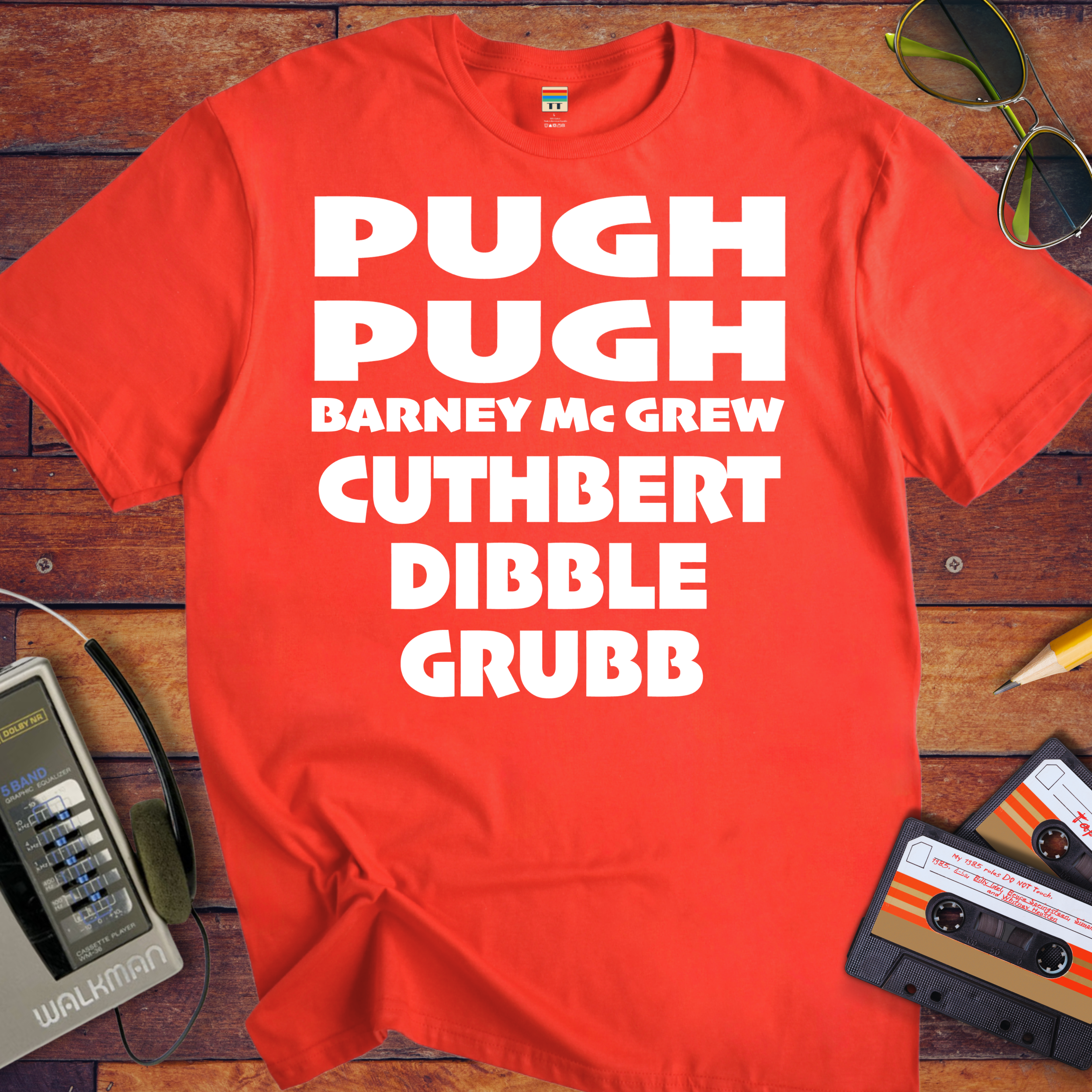 'Pugh, Barney McGrew' Trumpton T-Shirt
