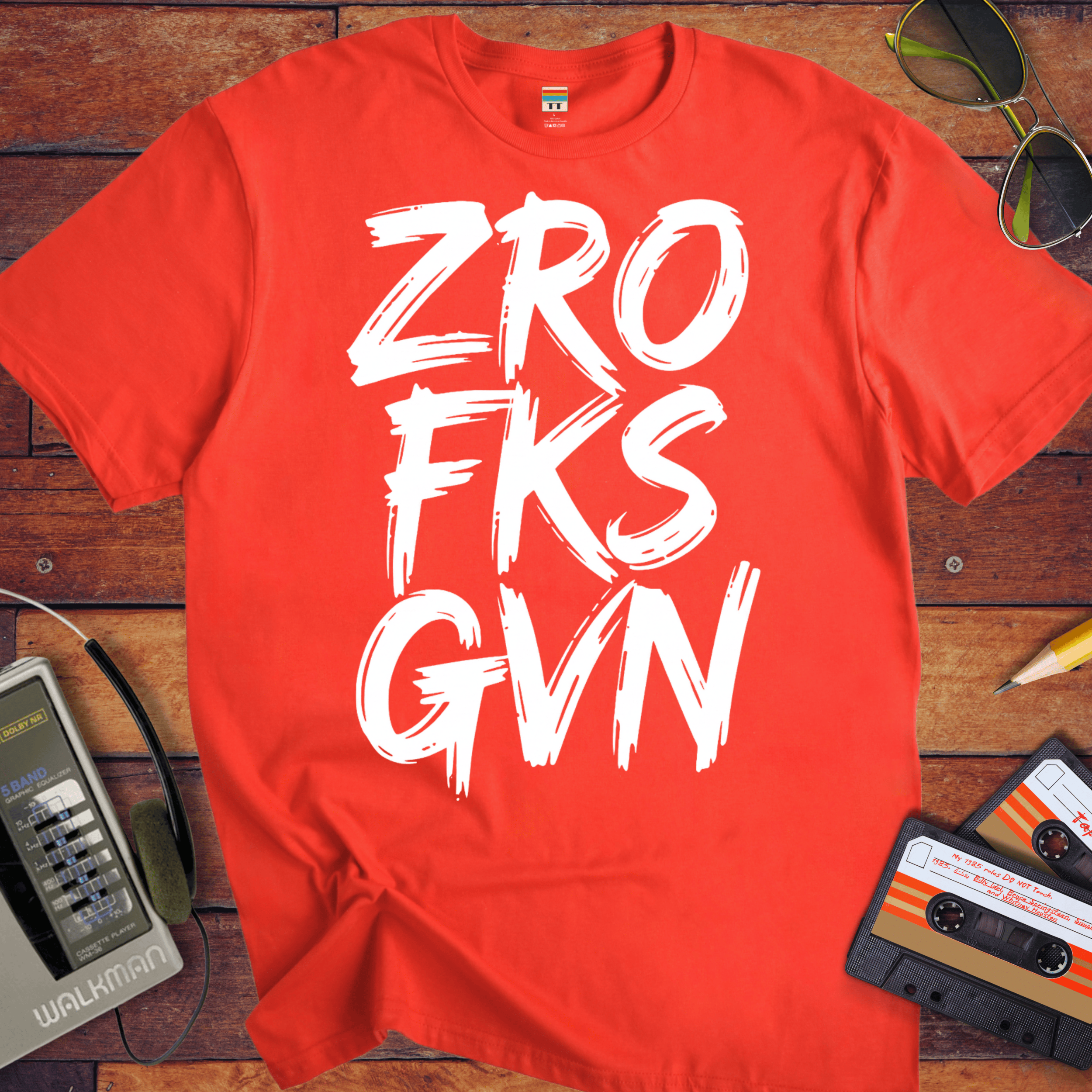 'ZRO FKS GVN' T-Shirt